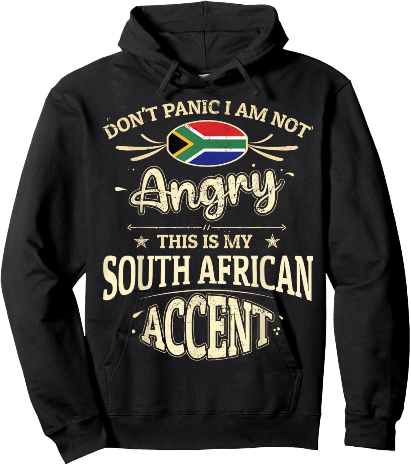 South Africa Design South African Men & Women Hoodie - Hoodie | Black