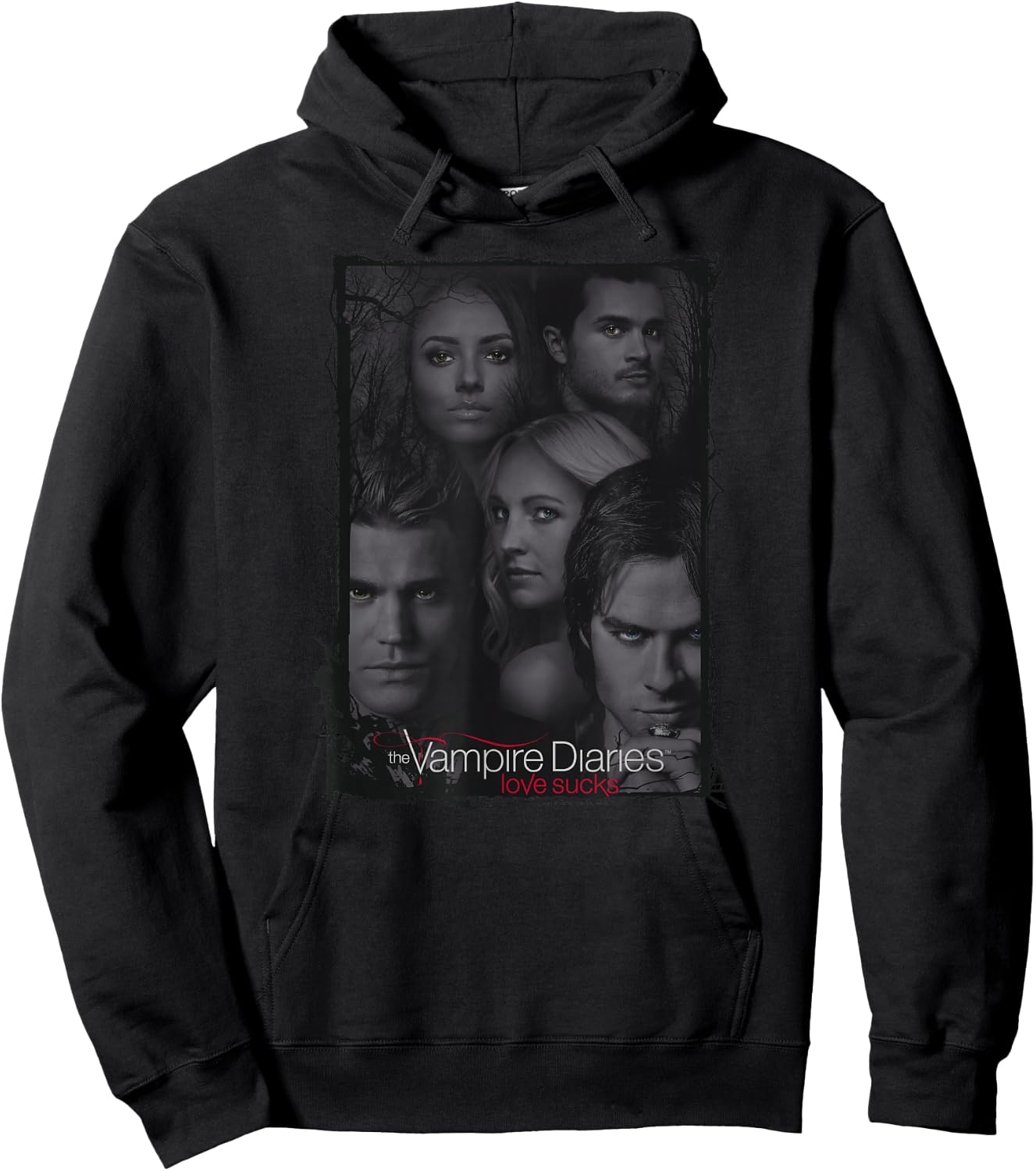 Vampire Diaries So Here We are Hoodie - Hoodie | Black