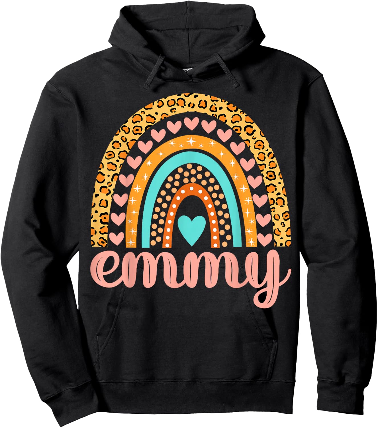 Emmy Emmy Name Birthday Shirt Gift Hoodie - Hoodie | Black