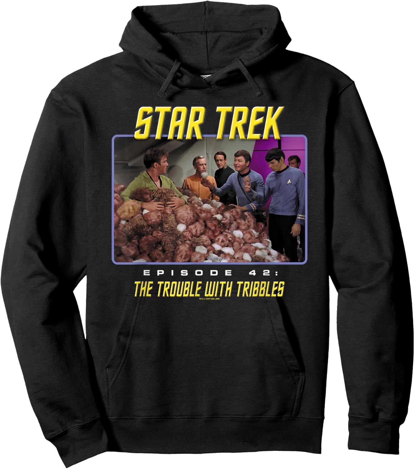 Star Trek The Trouble With Tribbles Hoodie - Hoodie | Black
