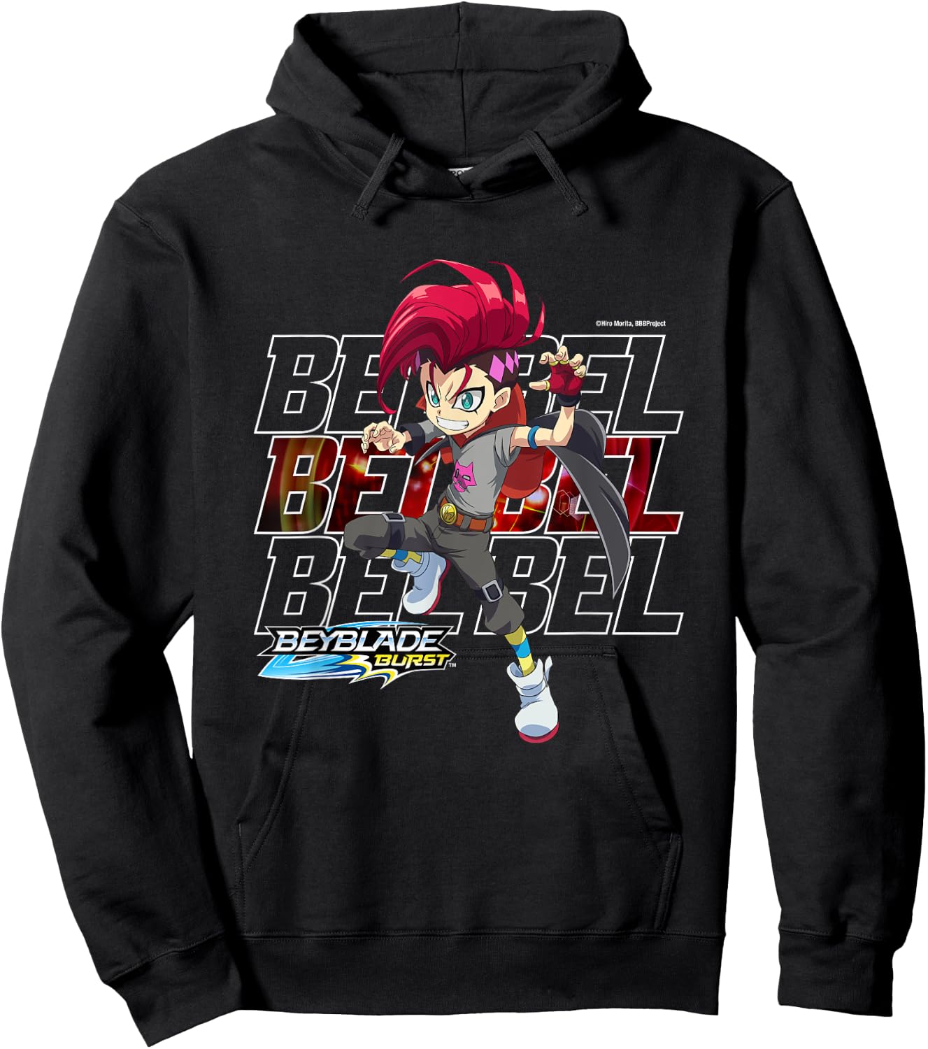 Beyblade Burst Quaddrive Bel Hoodie - Hoodie | Black