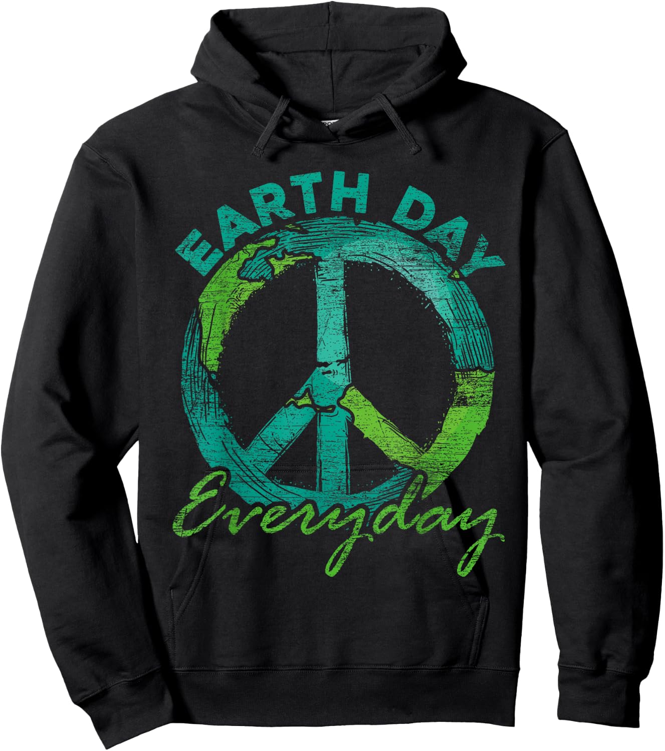 Piece Everyday Earth Day Hoodie - Hoodie | Black