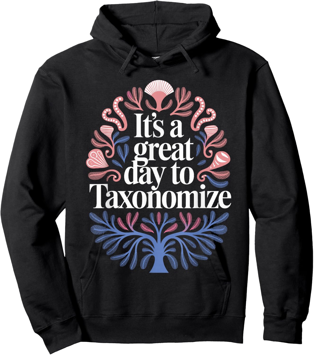 Marine Biology Taxonomy Humor for the Marine Biologist Hoodie - Hoodie | Black