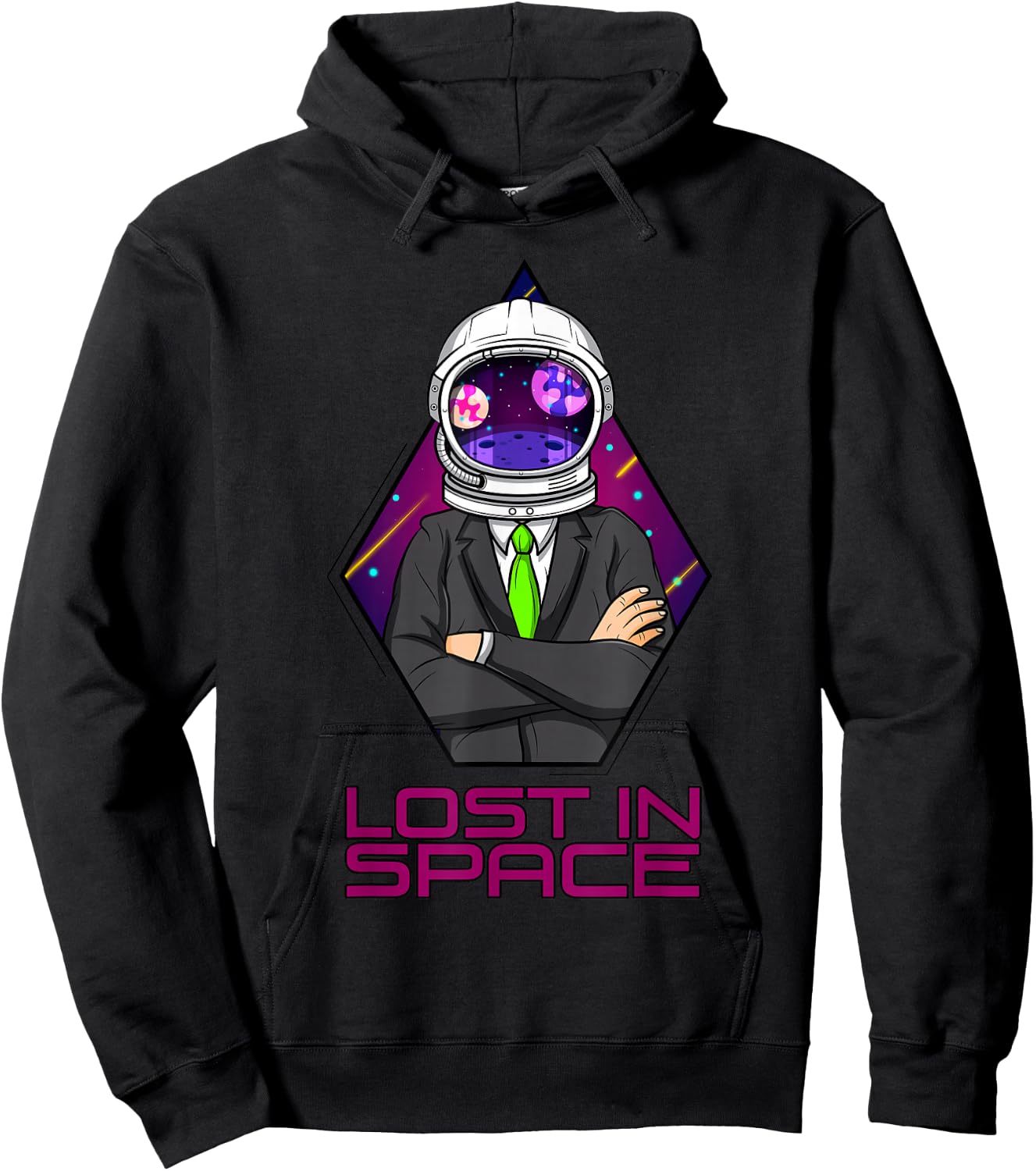 Lost In Space Hoodie - Hoodie | Black