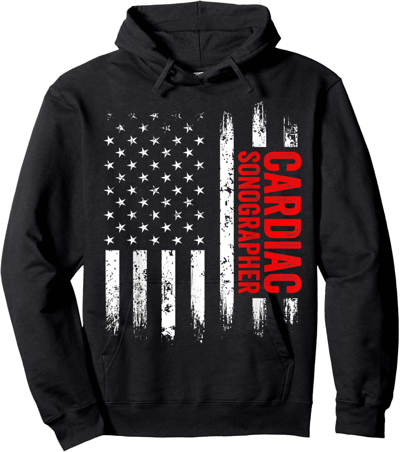 Cardiac Sonographer Echo Tech RDCS Hoodie - Hoodie | Black