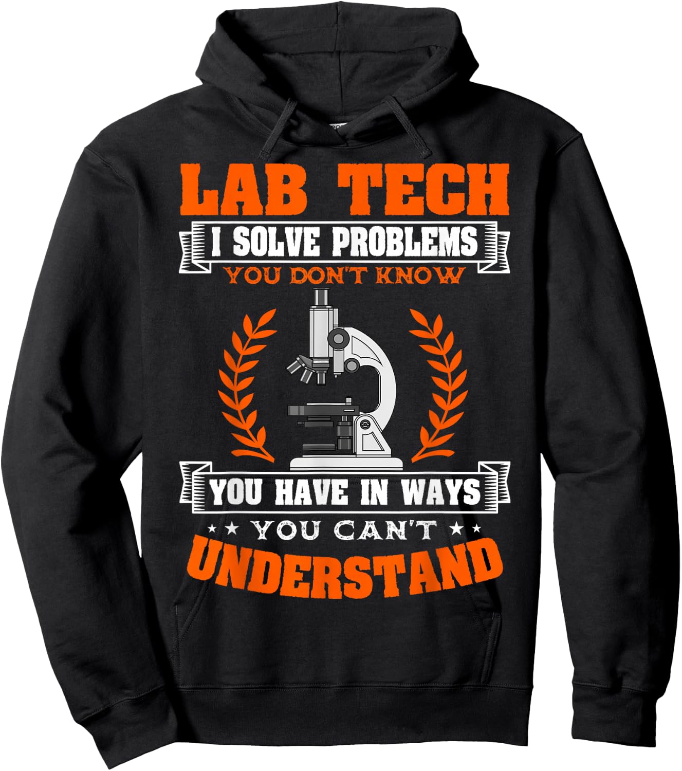Lab Technician Medical Scientists Laboratory Assistant Hoodie - Hoodie | Black