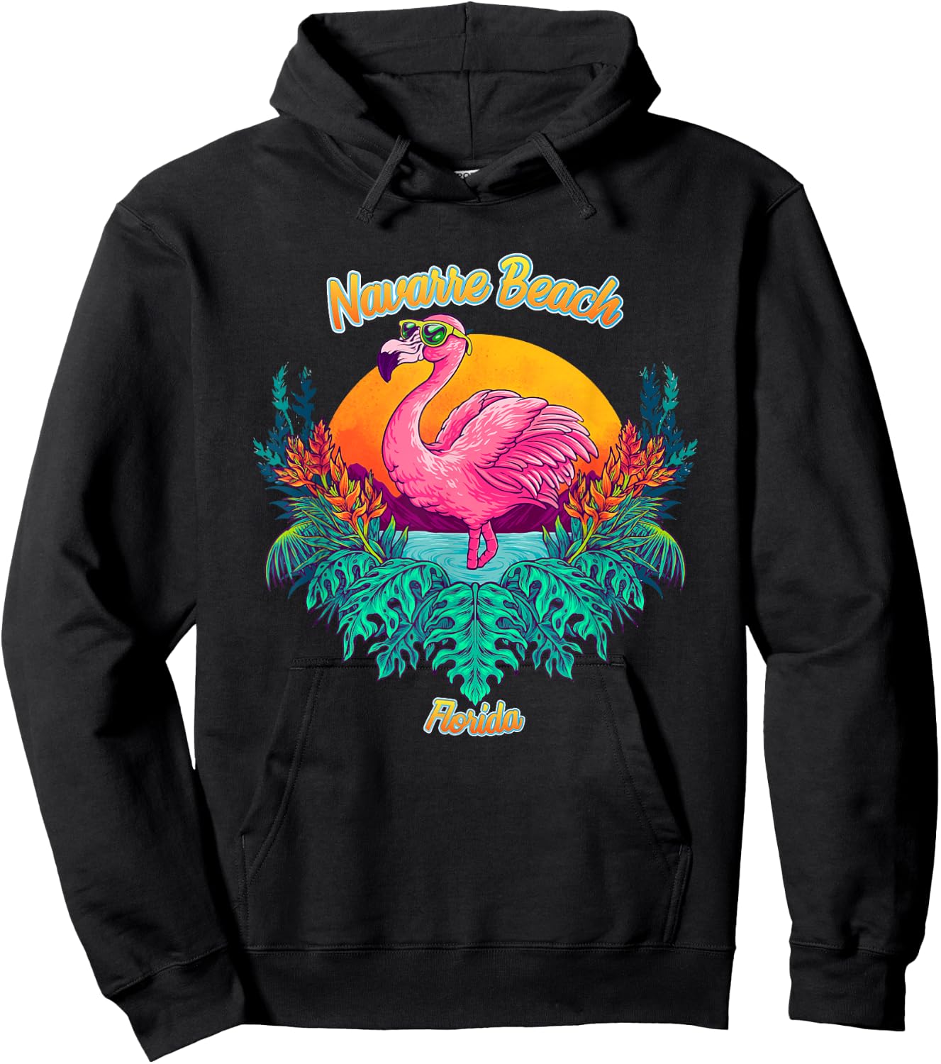 Navarre Beach Souvenir - Florida Reminder Men Women Kids Hoodie - Hoodie | Black