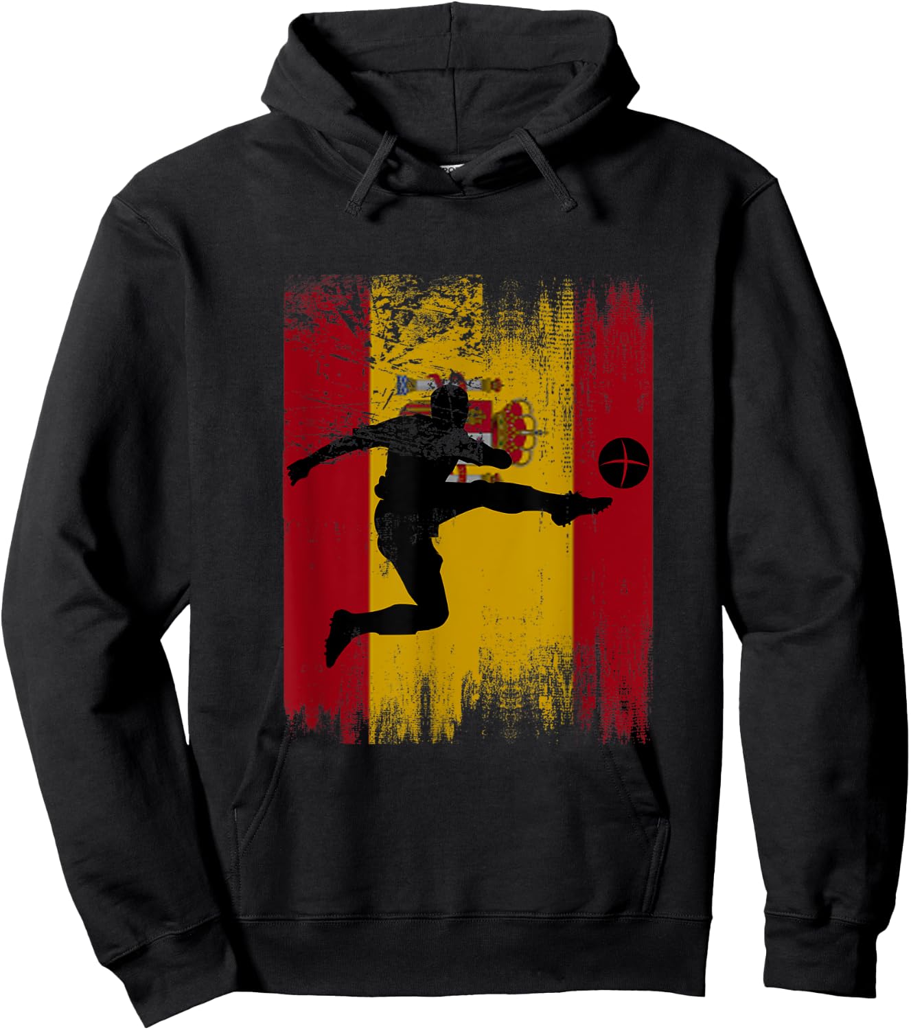 Spain Soccer Spanish Football España español futbol team Hoodie - Hoodie | Black