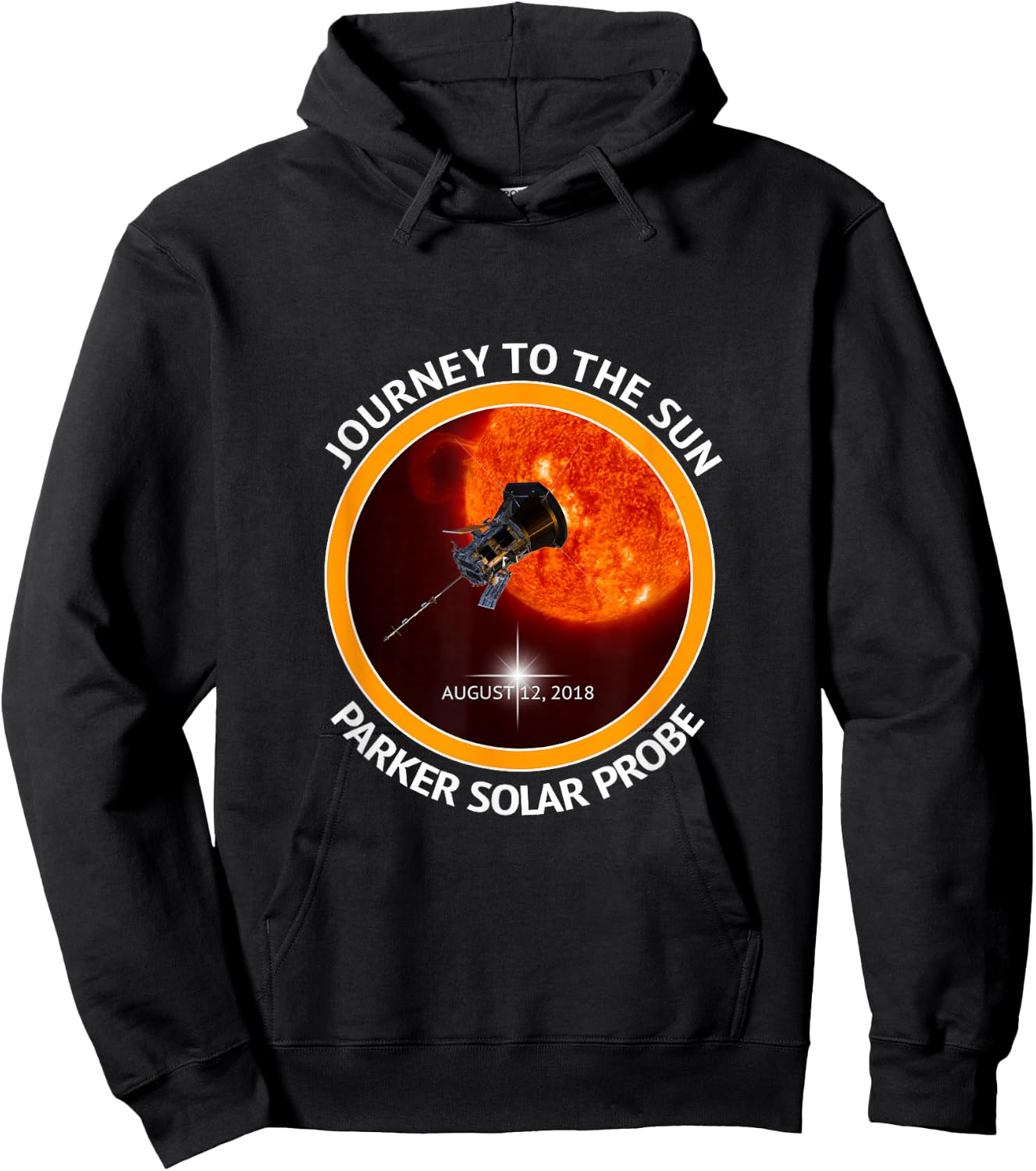 Parker Solar Probe Space Sun Tour Mission Gift Orbiter NASA Hoodie - Hoodie | Black