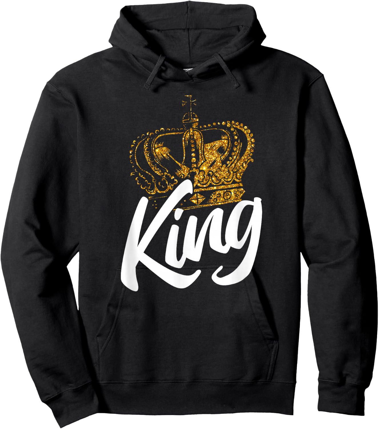 Birthday King Shirt Crown and Boys Hoodie - Hoodie | Black