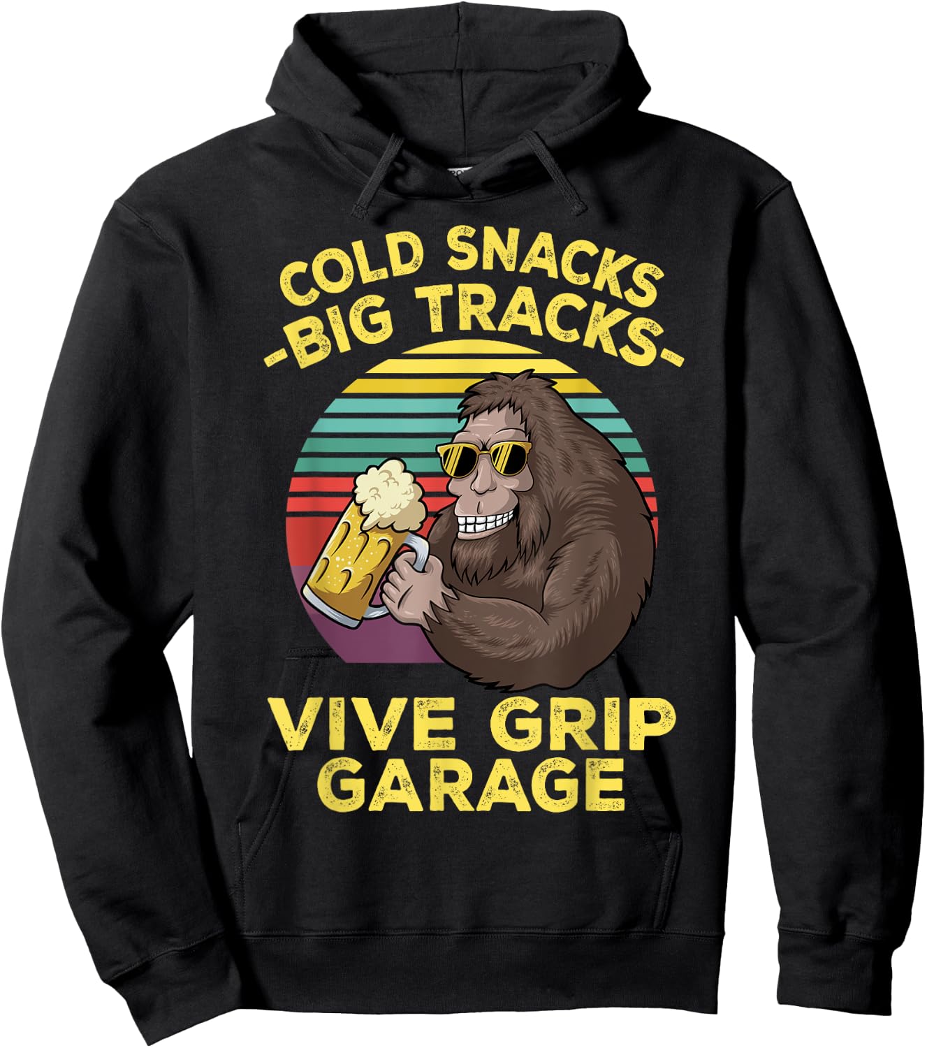 Cold Snacks -Big Tracks- Vice Grip Garage Classic Costume Hoodie - Hoodie | Black