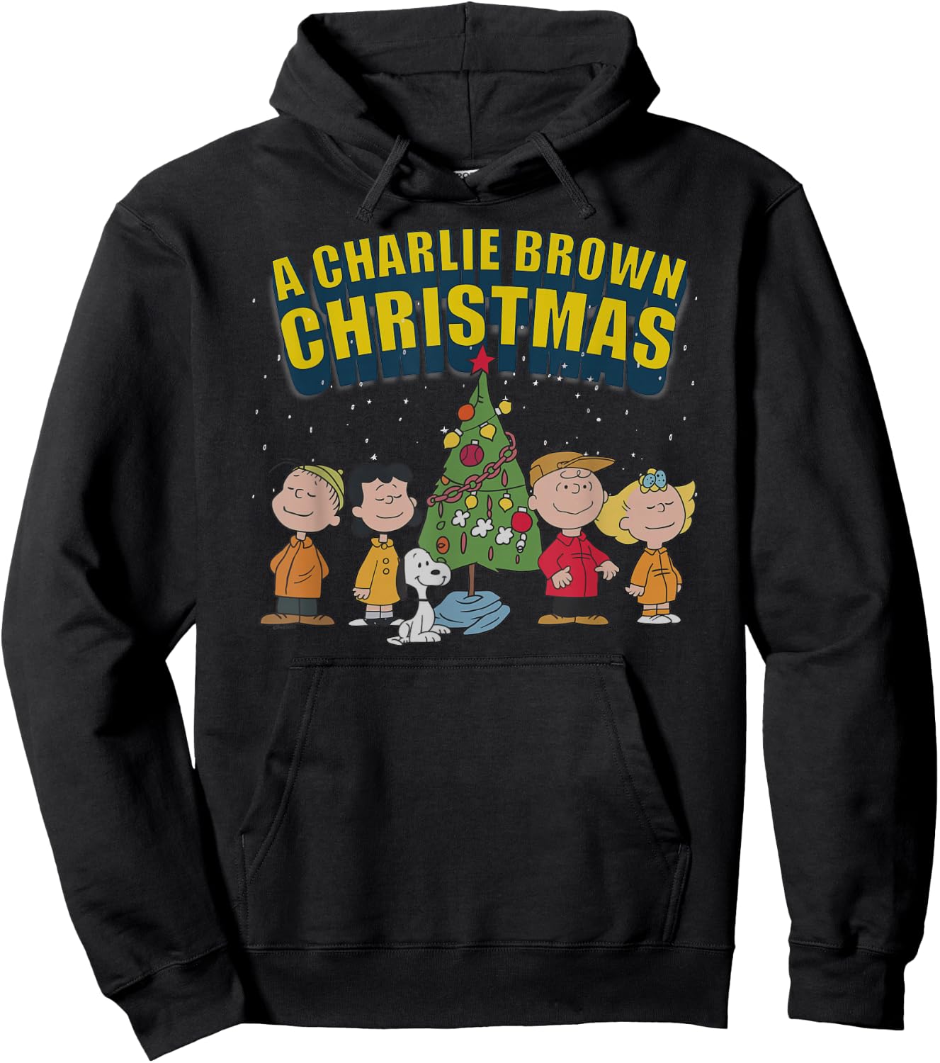 Peanuts Charlie Brown Christmas Special Hoodie - Hoodie | Black