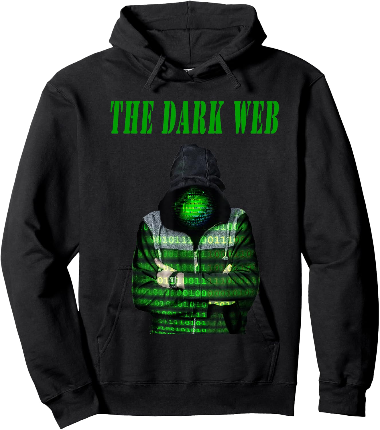 The Dark web, classified anonymous t shirt Hoodie - Hoodie | Black