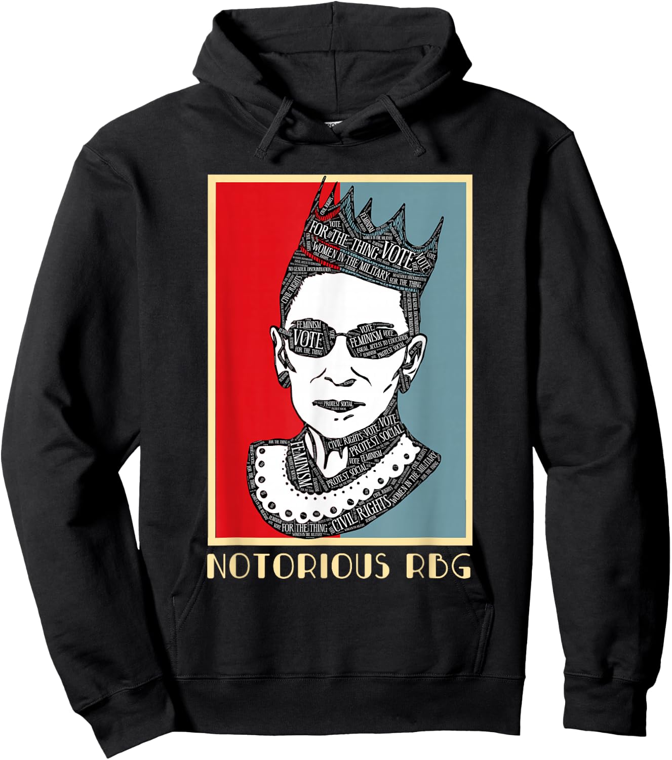 Funny Rbg Costume Ruth Bader - What Would Rbg Do Gift Rbg Hoodie - Hoodie | Black