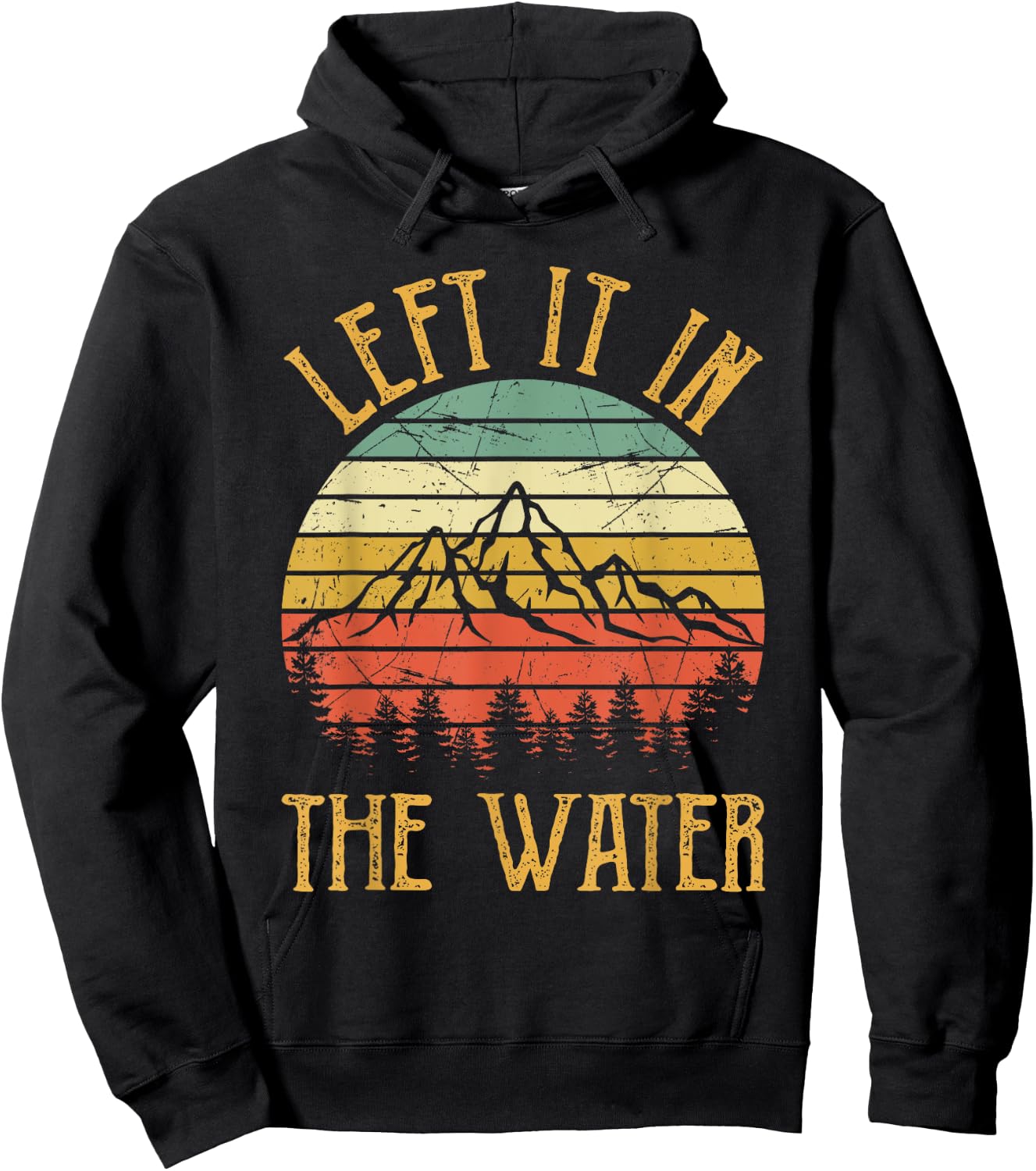 Left It In The Water Baptism Gift Kids Christian Hoodie - Hoodie | Black