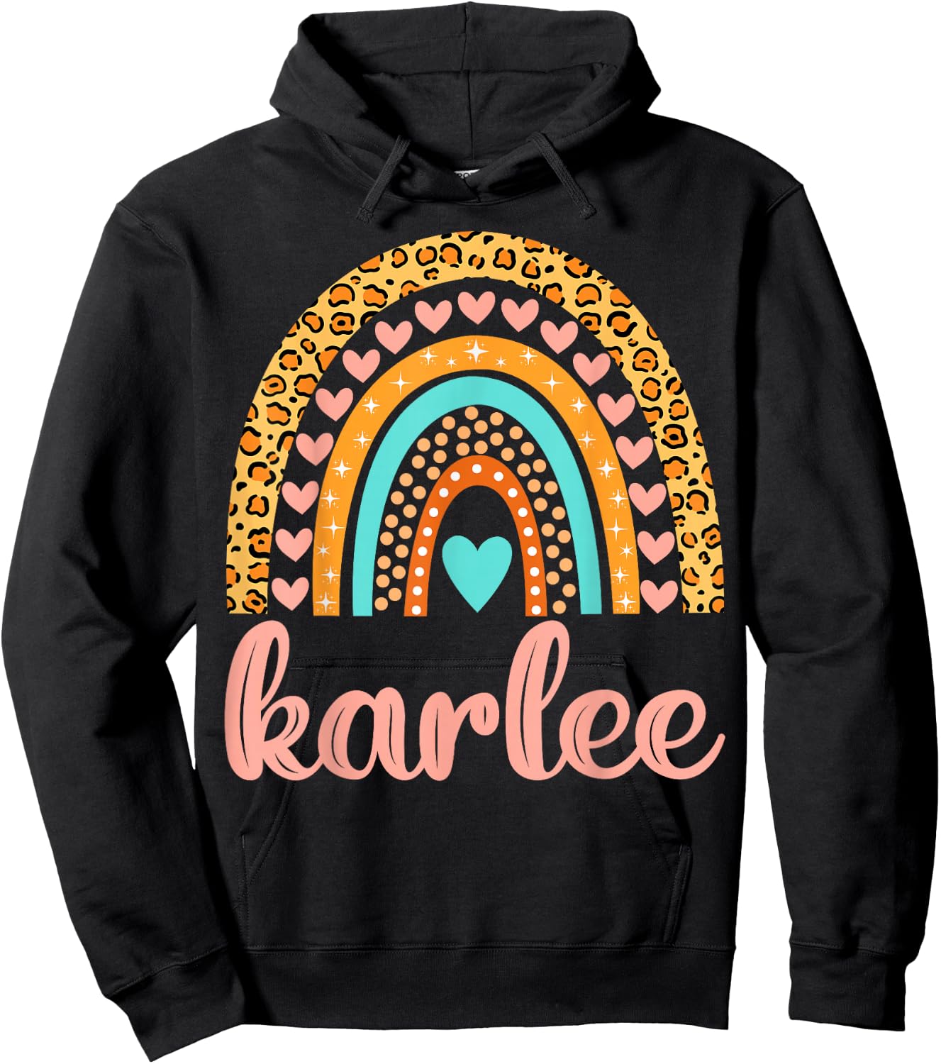 Karlee Karlee Name Birthday Shirt Gift Hoodie - Hoodie | Black