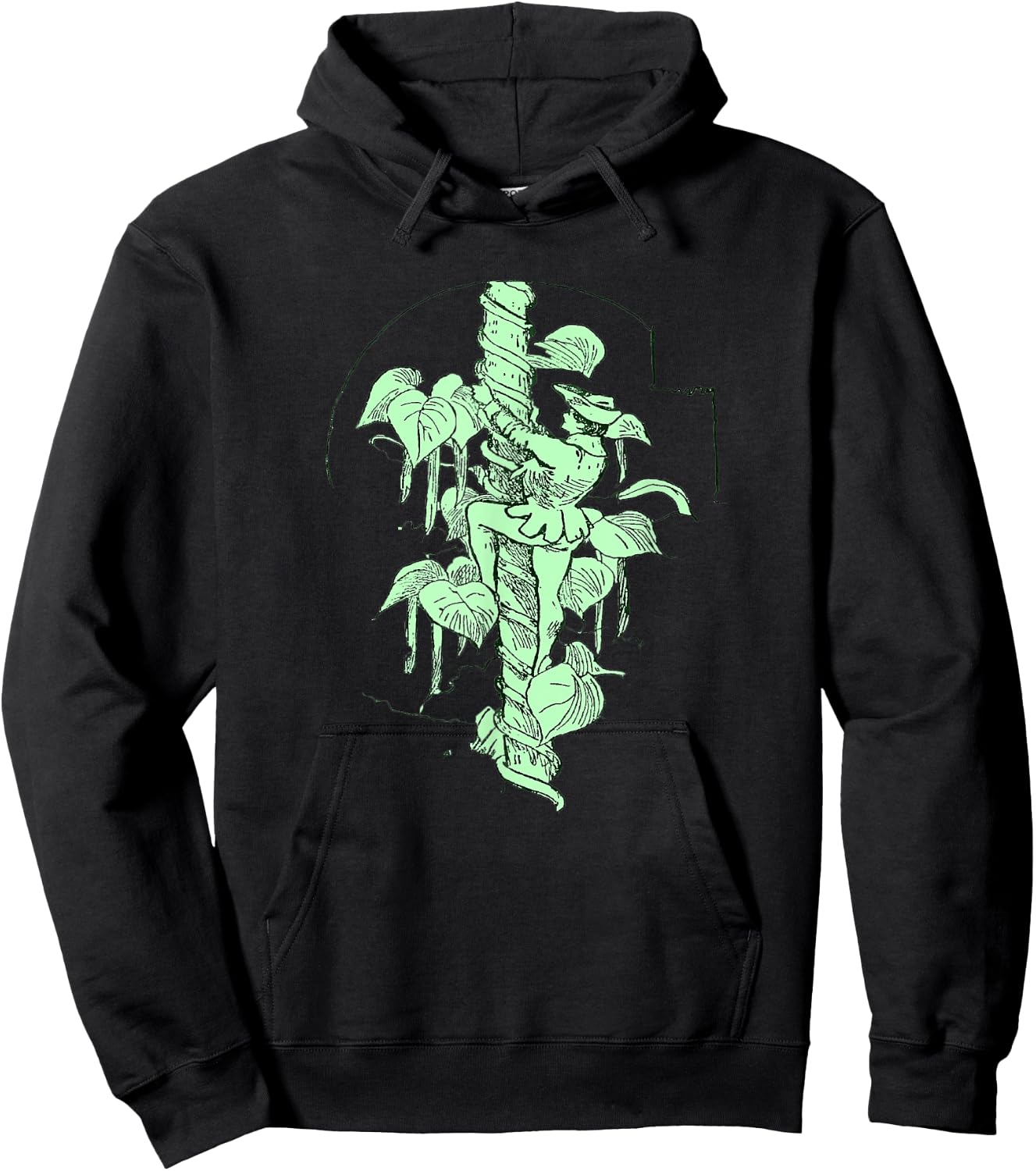 Jack and The Beanstalk - Climbing Up Hoodie - Hoodie | Black
