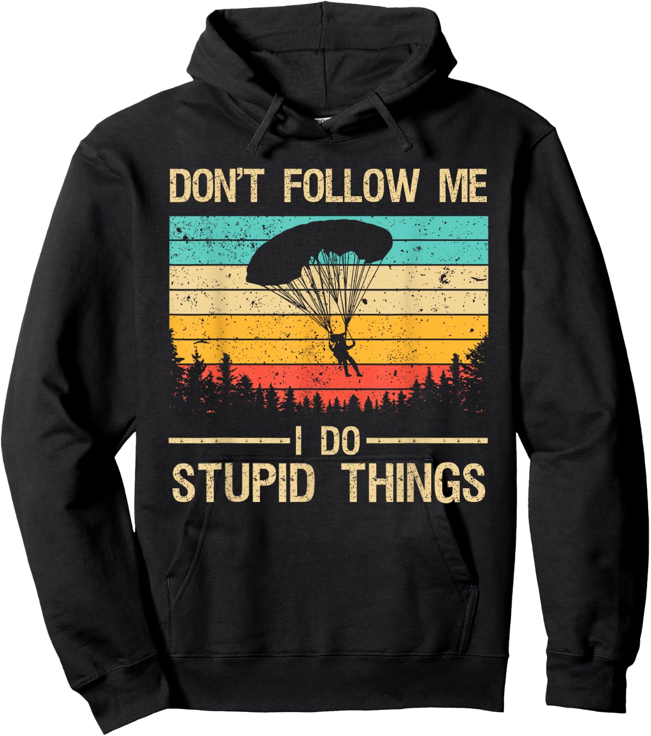 Funny Skydiving Art Women Skydiver Skydive Lovers Hoodie - Hoodie | Black