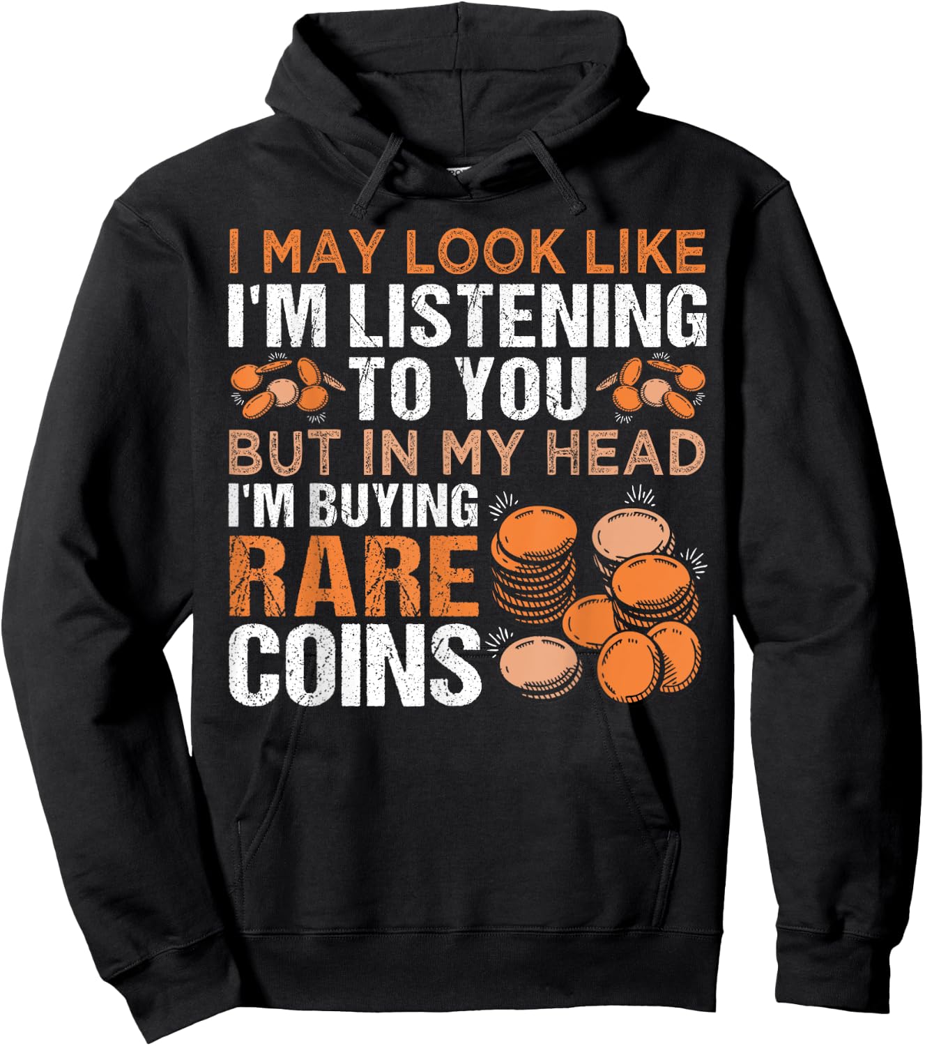 Numismatics Coin Collector Coin Collecting Hoodie - Hoodie | Black