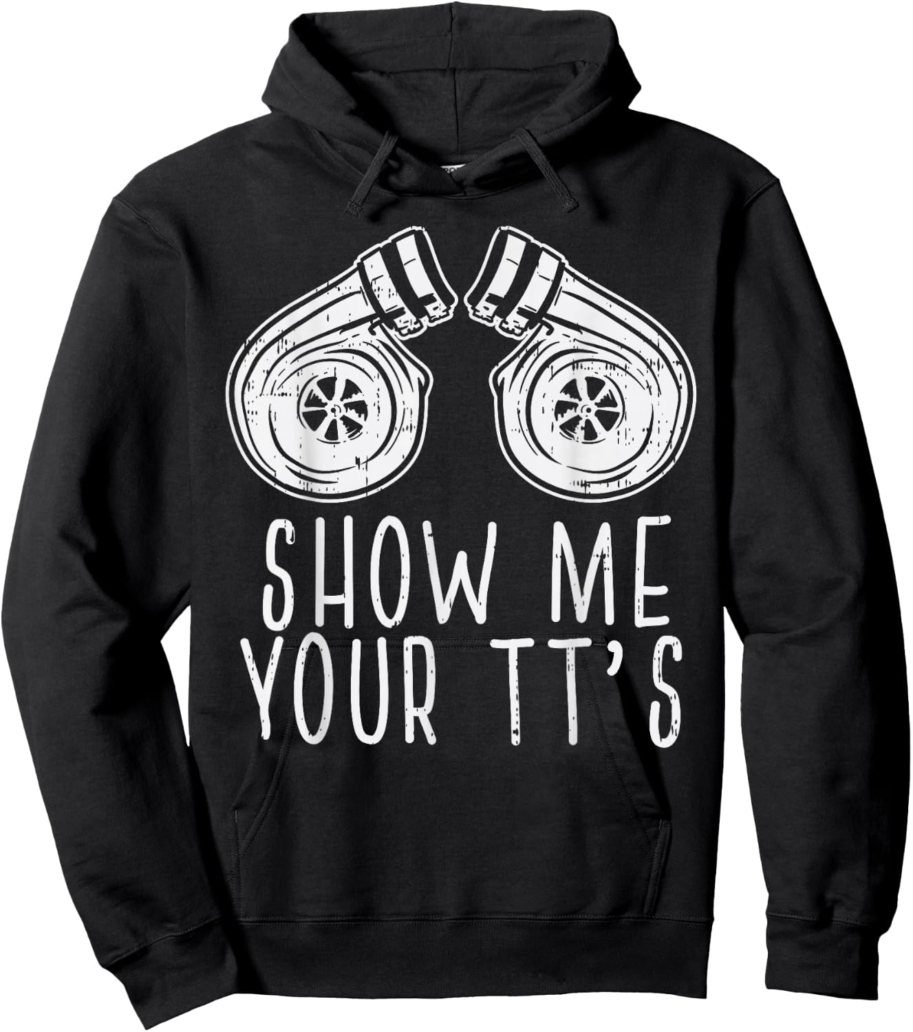 Show Your Tts Twin Turbo Racing Race Car Driver Racer Gift Hoodie - Hoodie | Black