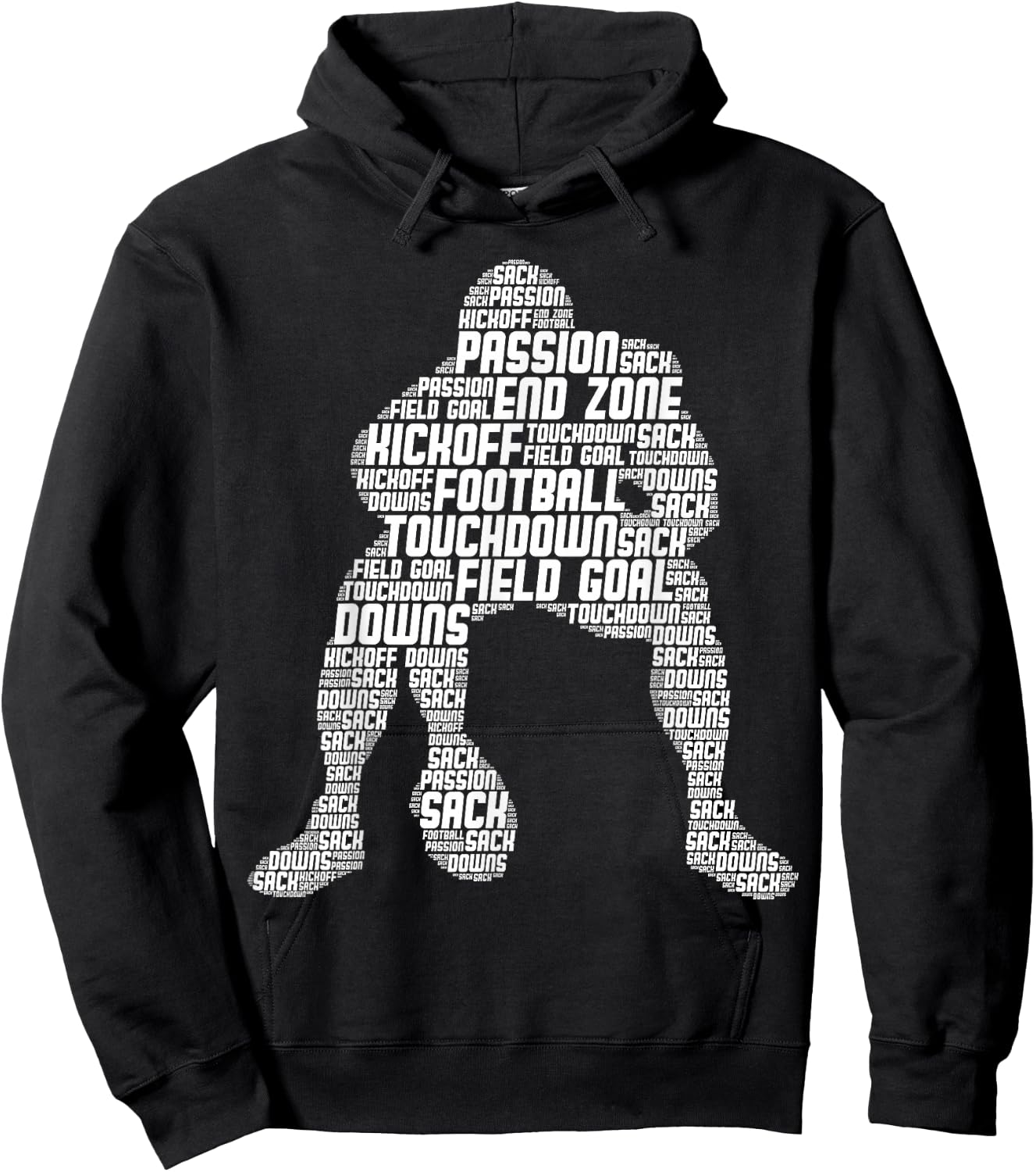 Football Lineman American Football Men Kids Boys Small Hoodie - Hoodie | Black