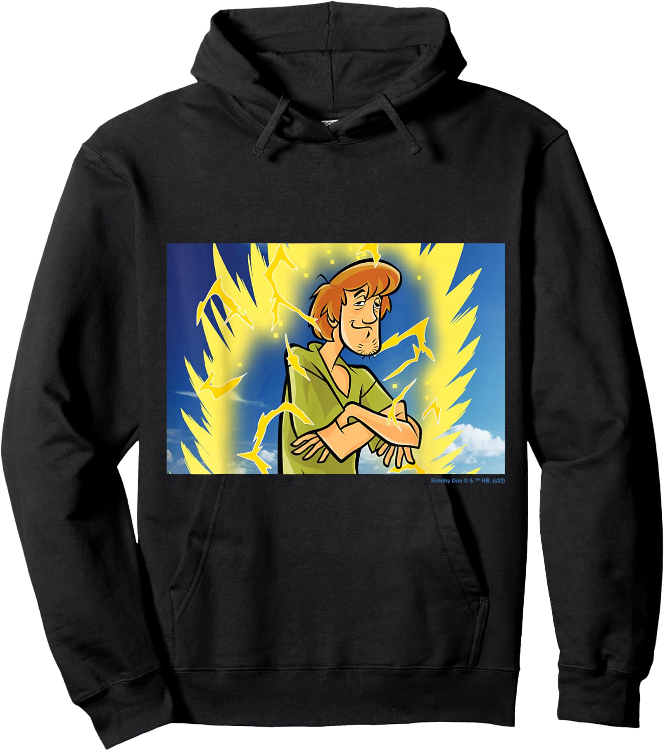 Shaggy Power Up Hoodie - Hoodie | Black
