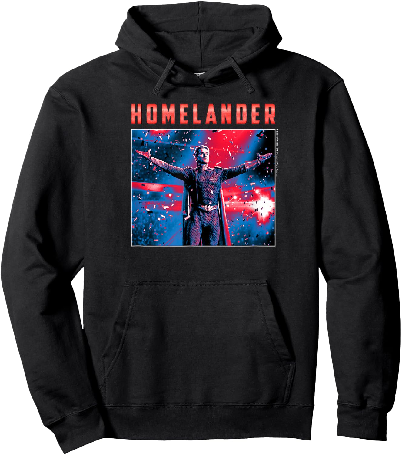 The Boys Season 4 Homelander Political Campaign Stage Hoodie - Hoodie | Black