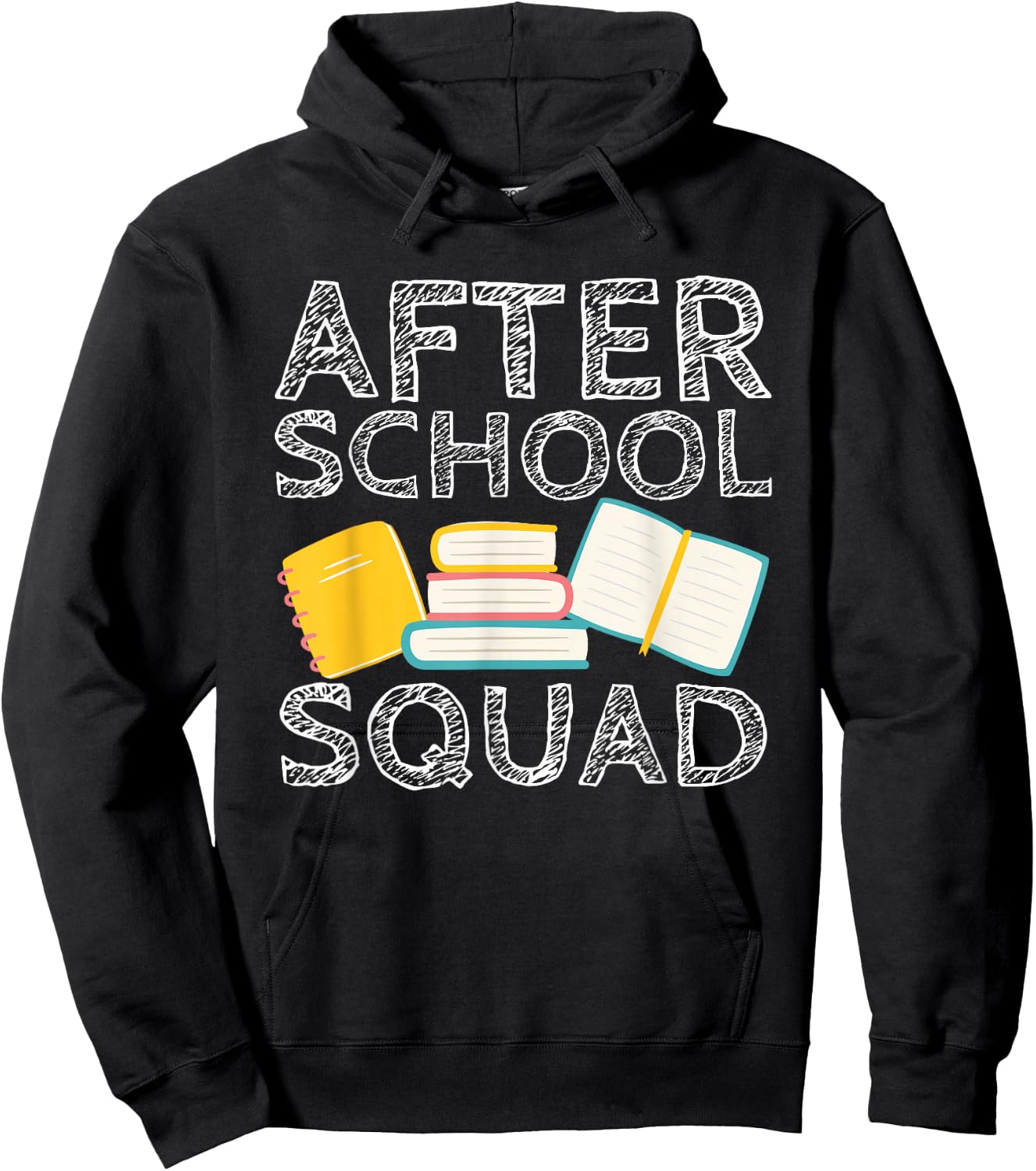 After School Squad Cool Teacher School Worker Teaching Staff Hoodie - Hoodie | Black