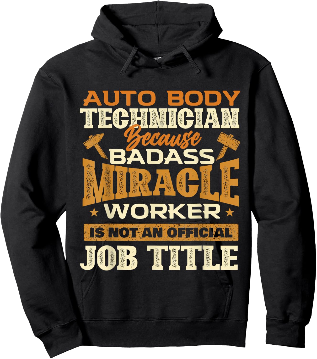 Auto Body Technician - Automotive Finisher Car Automotive Hoodie - Hoodie | Black