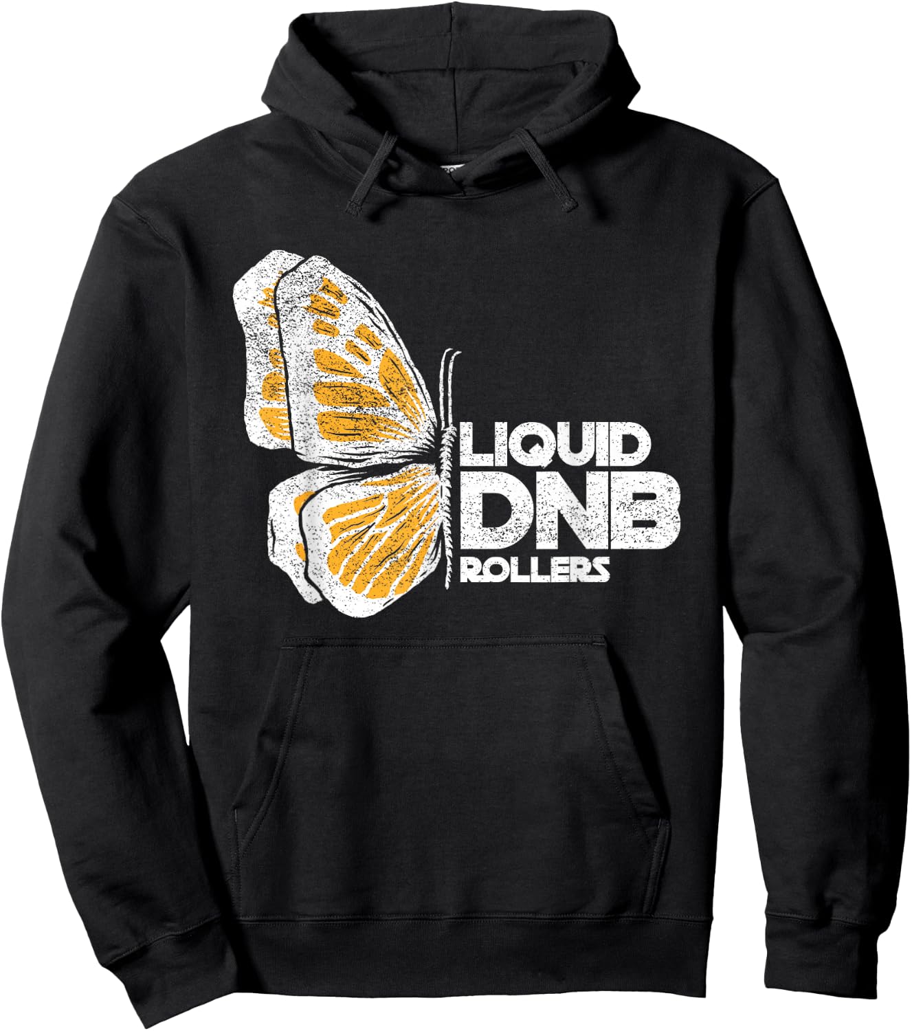 Liquid DnB Junglist Drum And Bass Hoodie - Hoodie | Black