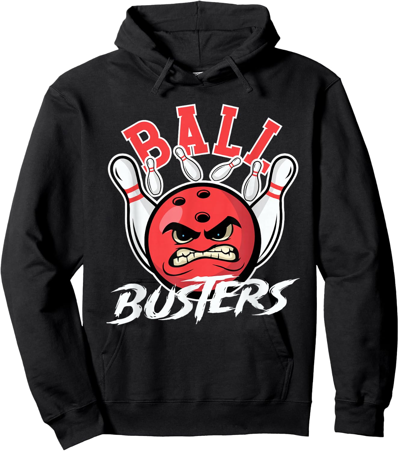 Ball Busters Bowling Couple Bowler Bowling Alley Bowler Hoodie - Hoodie | Black