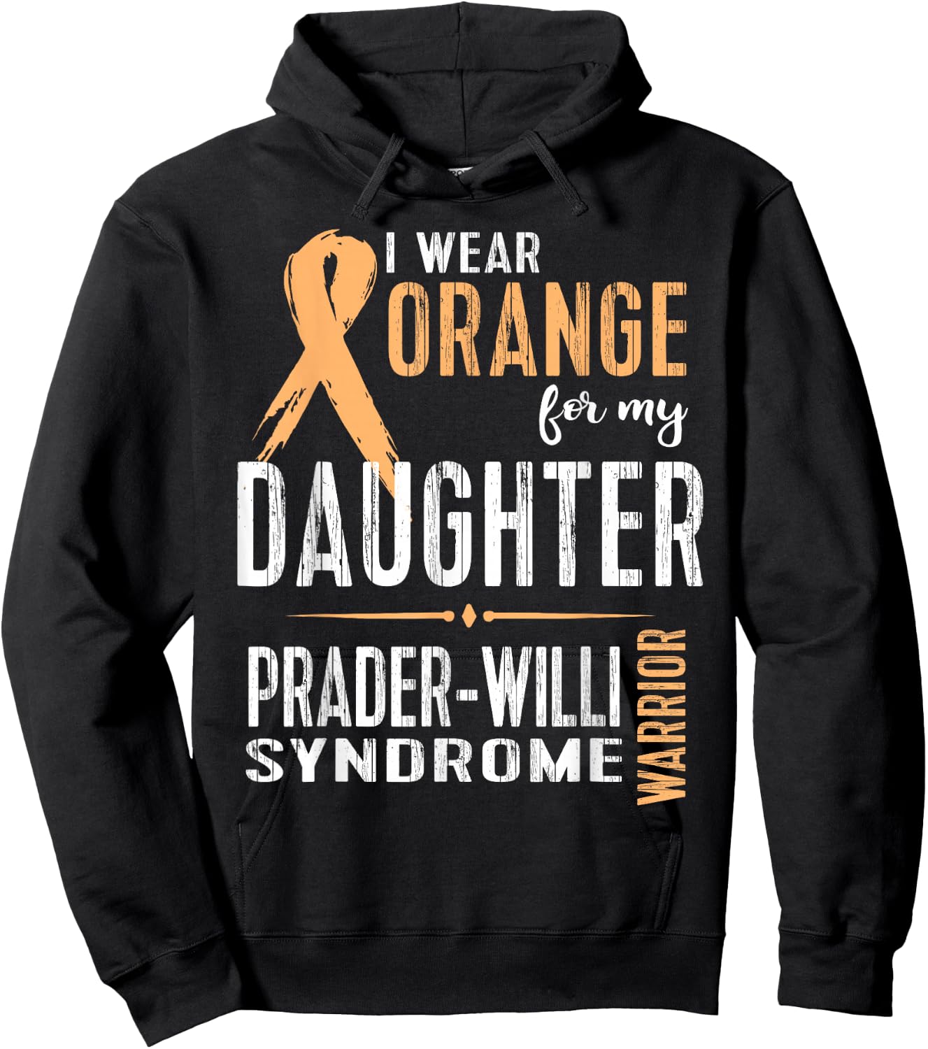 Prader-Willi Syndrome Awareness Shirt: My Daughter Hoodie - Hoodie | Black