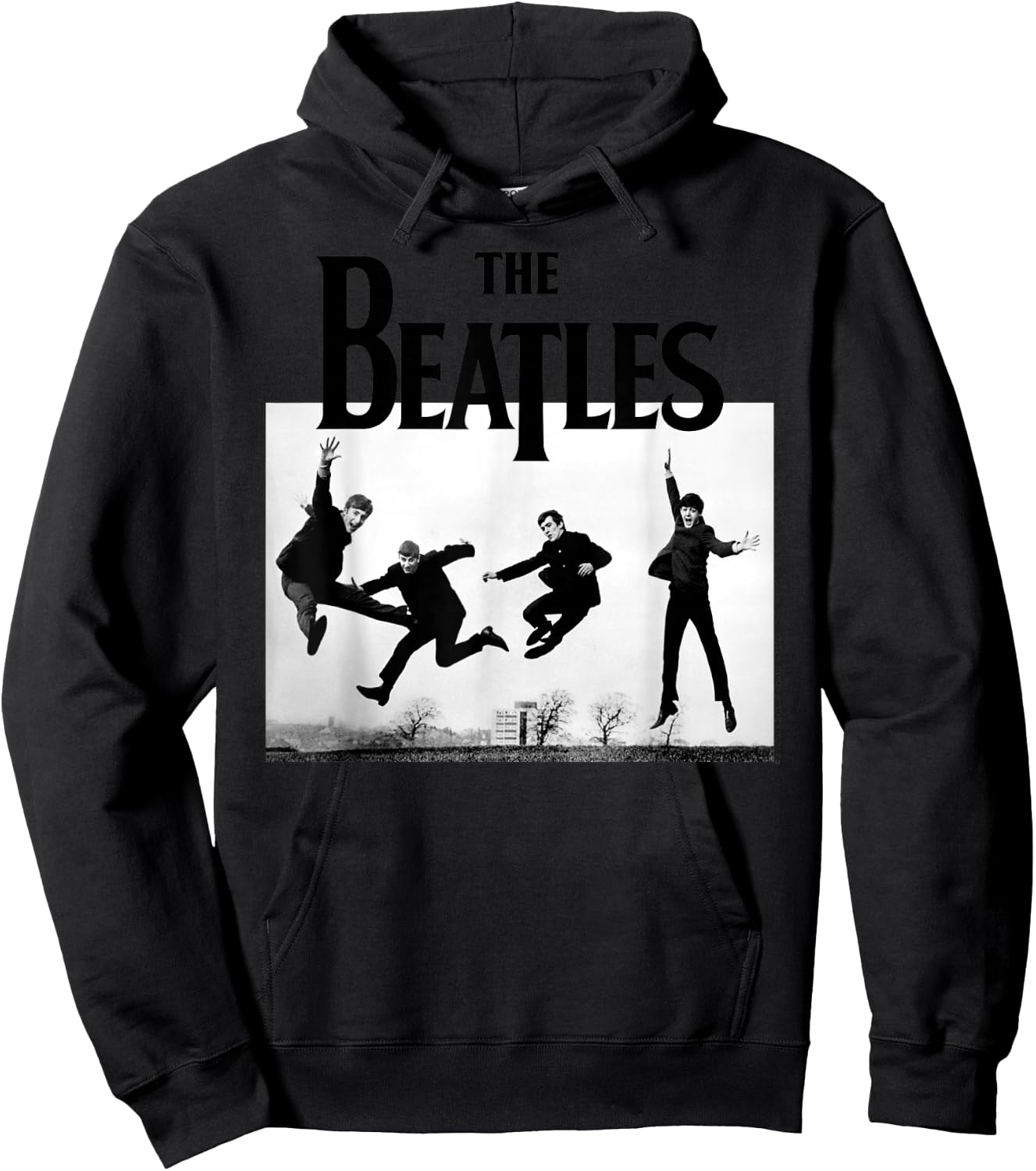 The Beatles Jump in Sefton Park Hoodie - Hoodie | Black