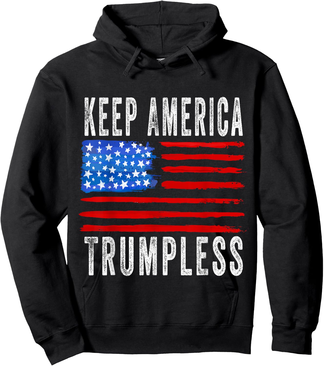 Keep America Trumpless Hoodie - Hoodie | Black