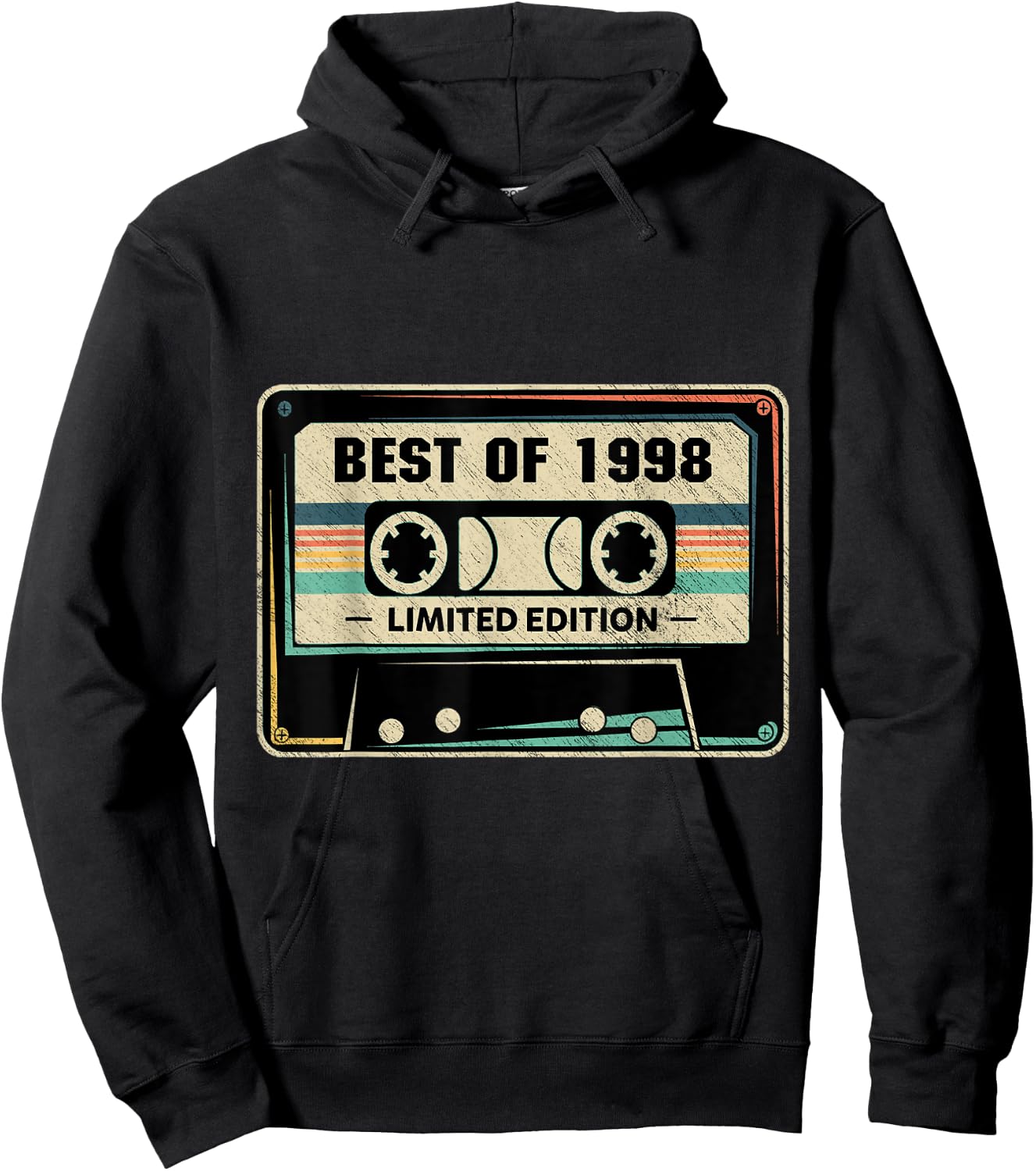 1998 Birthday And Hoodie - Hoodie | Black
