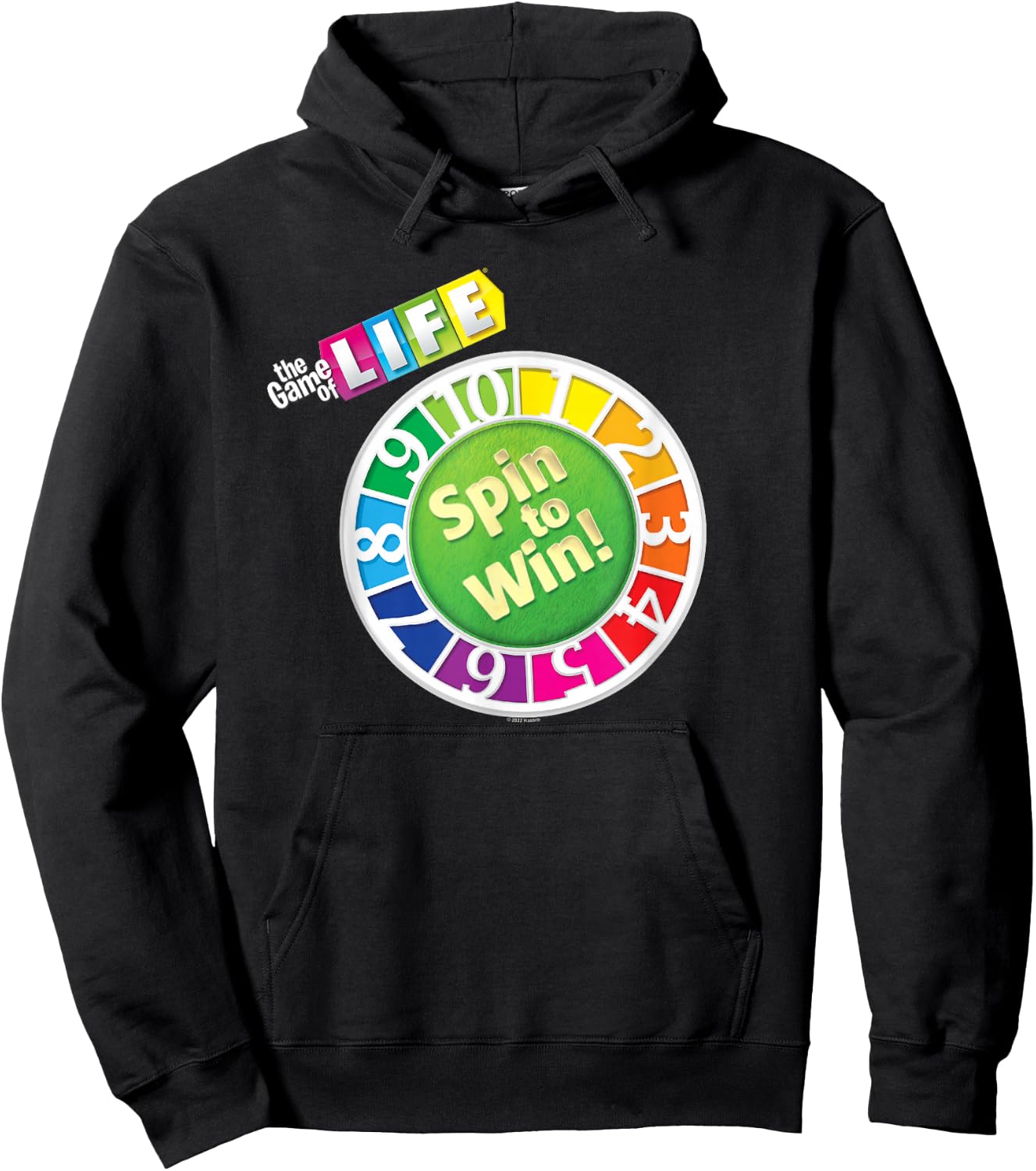 The Game of Life Spin to Win Hoodie - Hoodie | Black