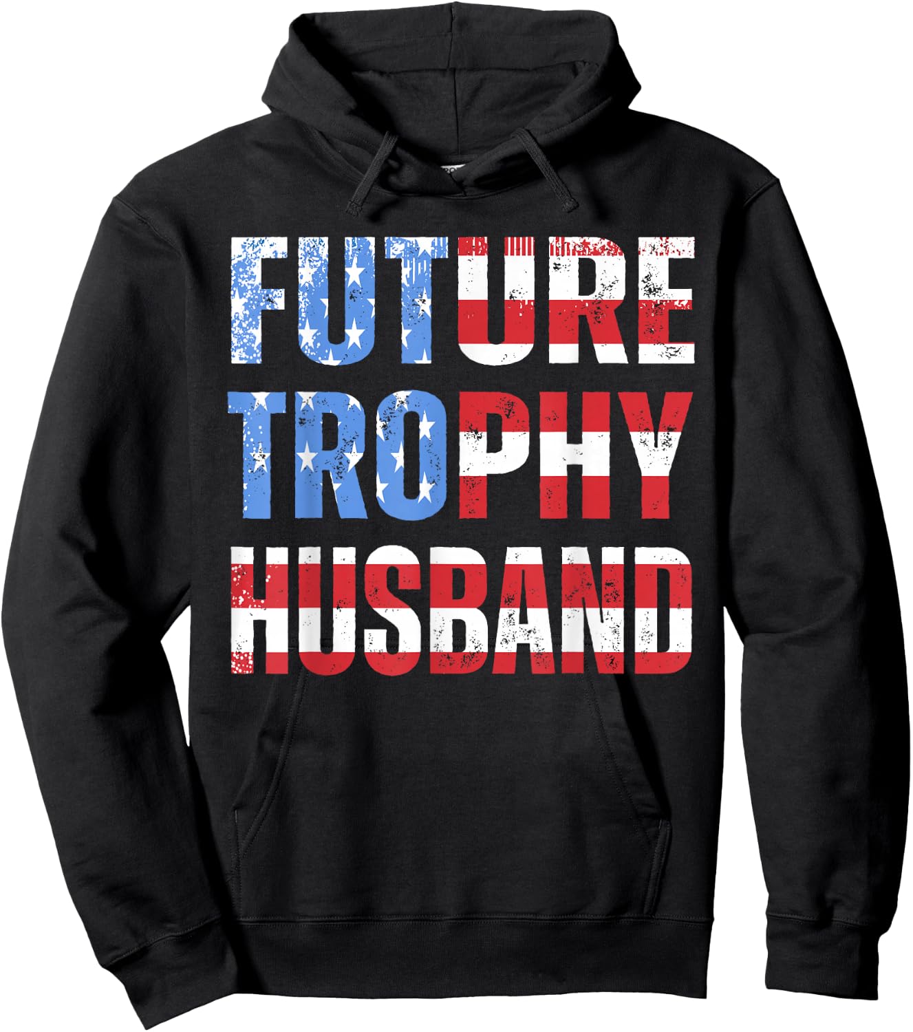 Future Trophy Husband Funny Groom Husband to Be Hoodie - Hoodie | Black