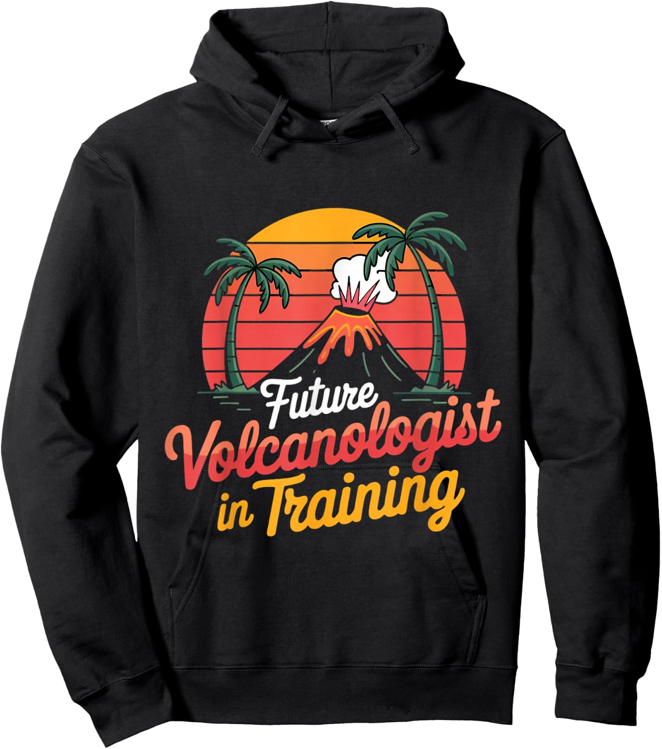 Geography Volcanoes Volcanology Future Volcanologist Hoodie - Hoodie | Black