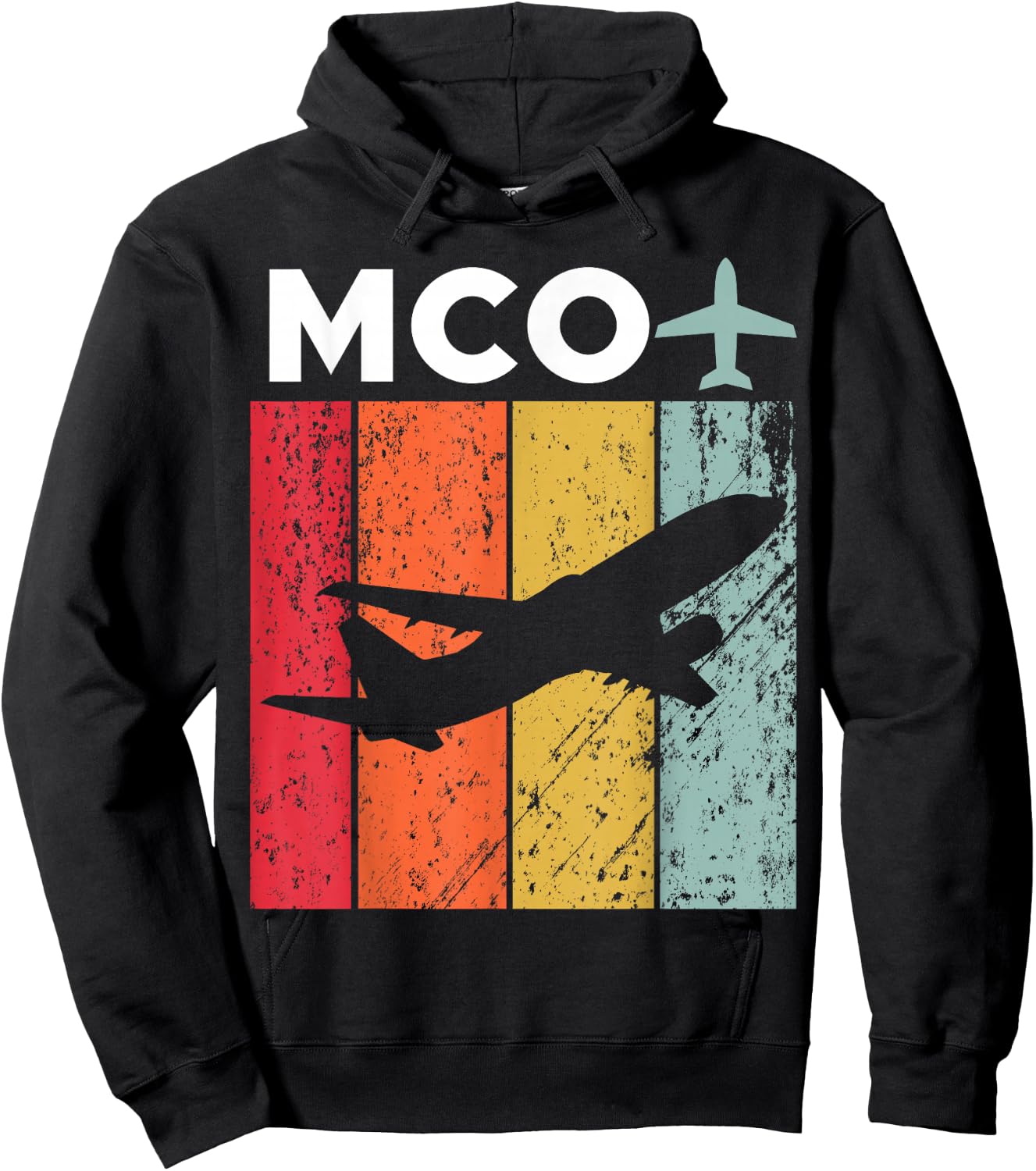 T-Shirt Hoodie - Hoodie | Black