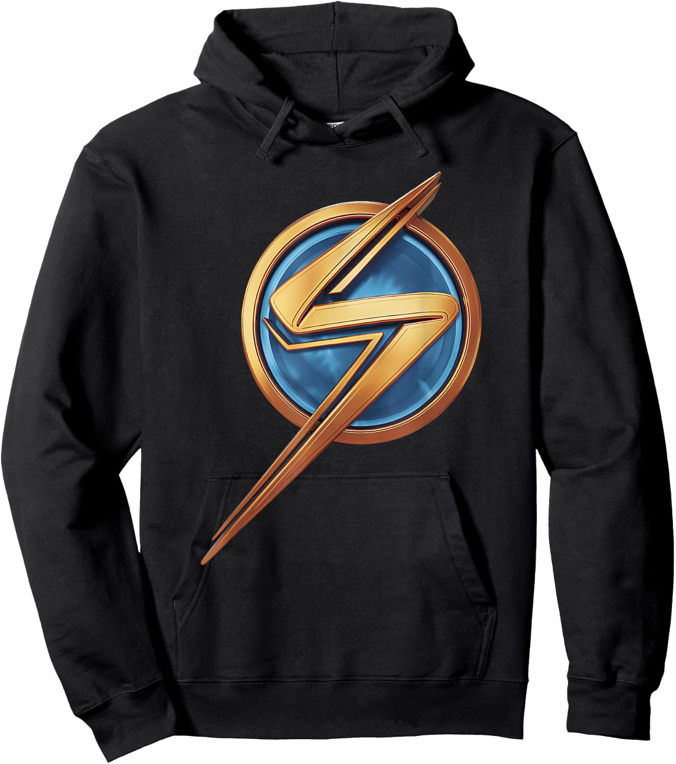 Marvel Ms. Marvel Logo Hoodie - Hoodie | Black