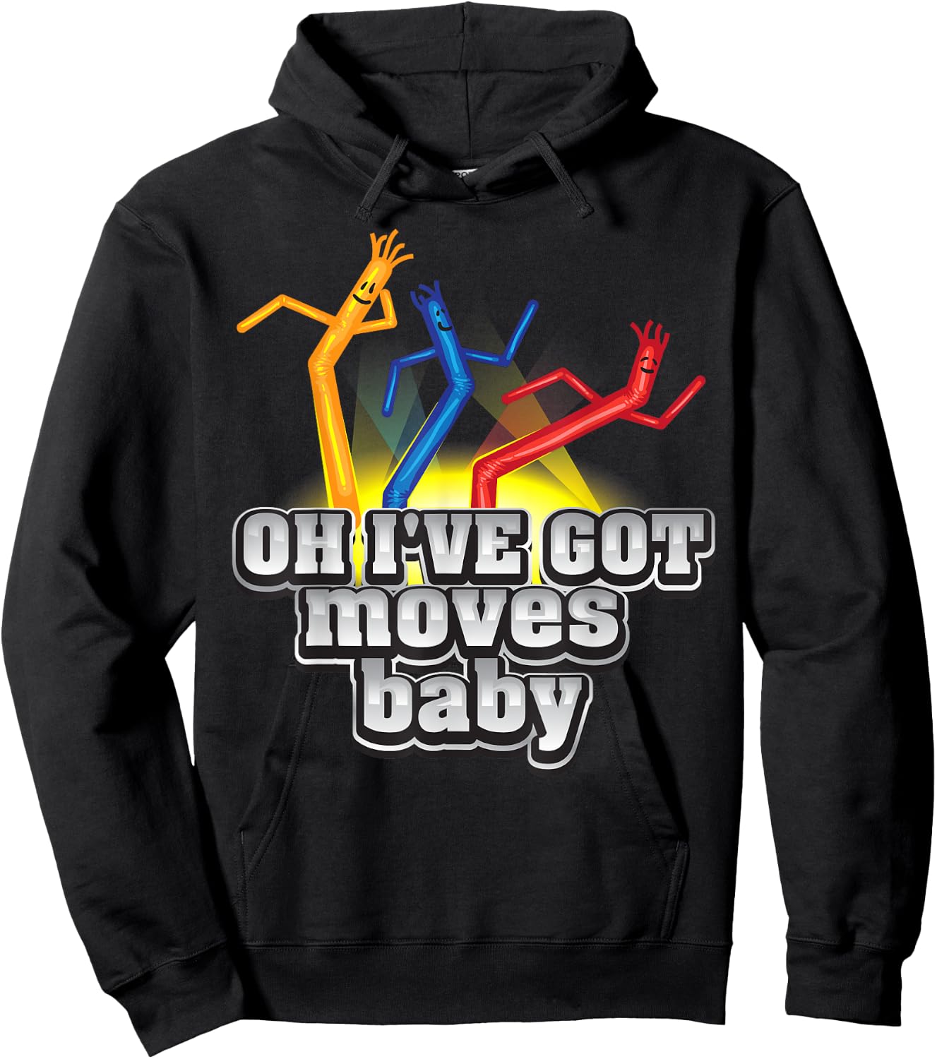 Cool Oh I've Got Moves Baby For Cute Kids & Toddlers Hoodie - Hoodie | Black