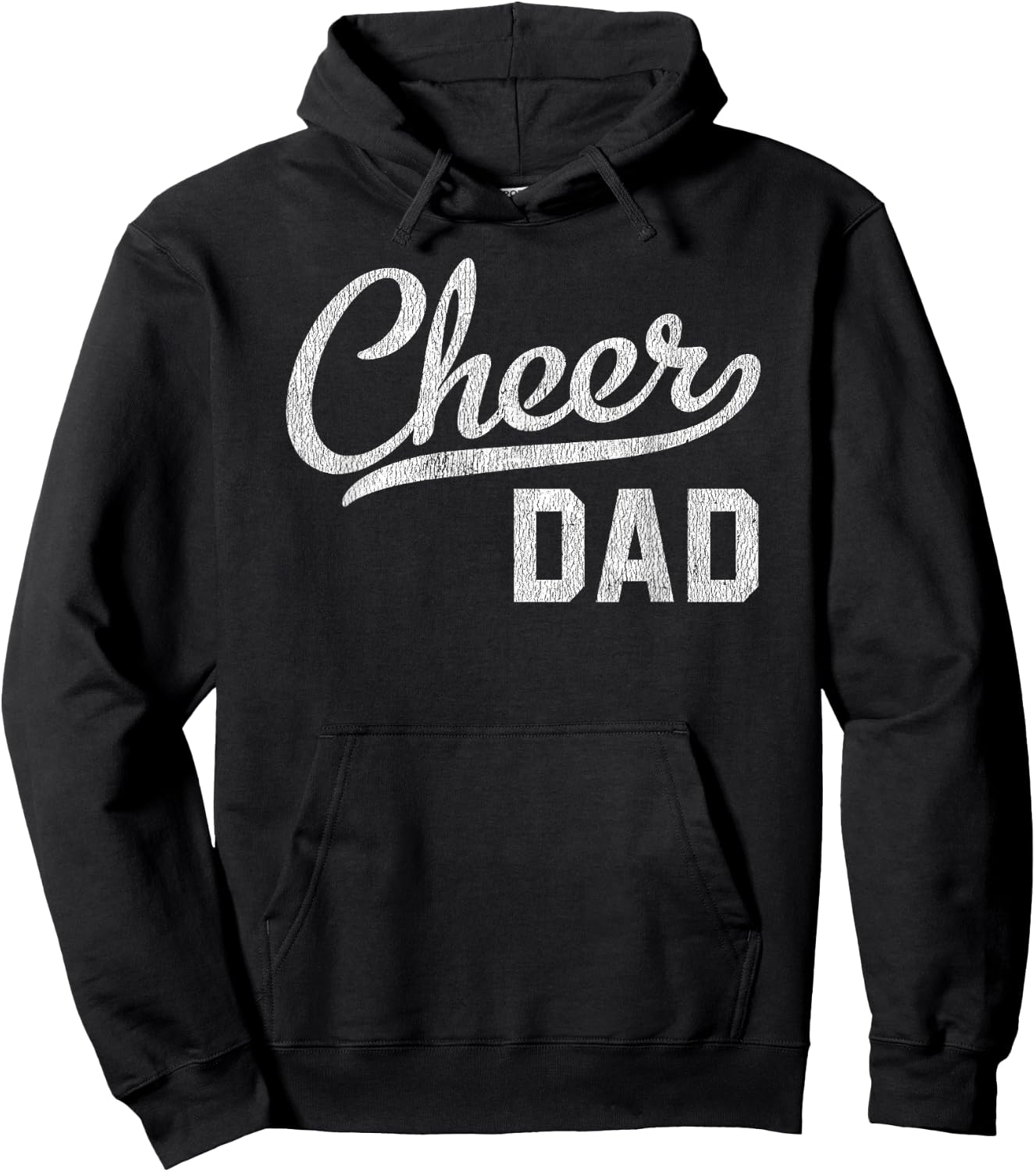Cheer Dad Proud Cheerleading Dad Gift Small Hoodie - Hoodie | Black