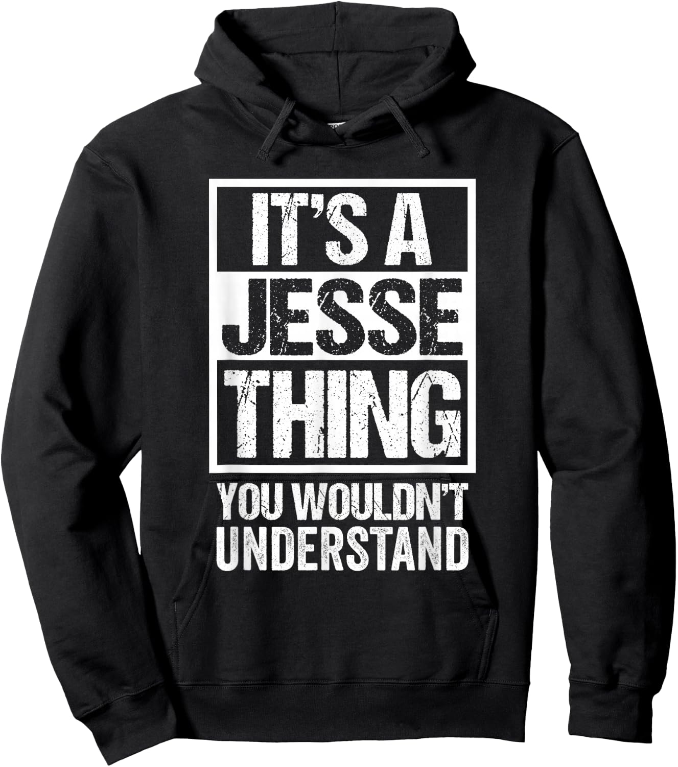 It's A Jesse Thing You Wouldn't Understand Given First Name Hoodie - Hoodie | Black