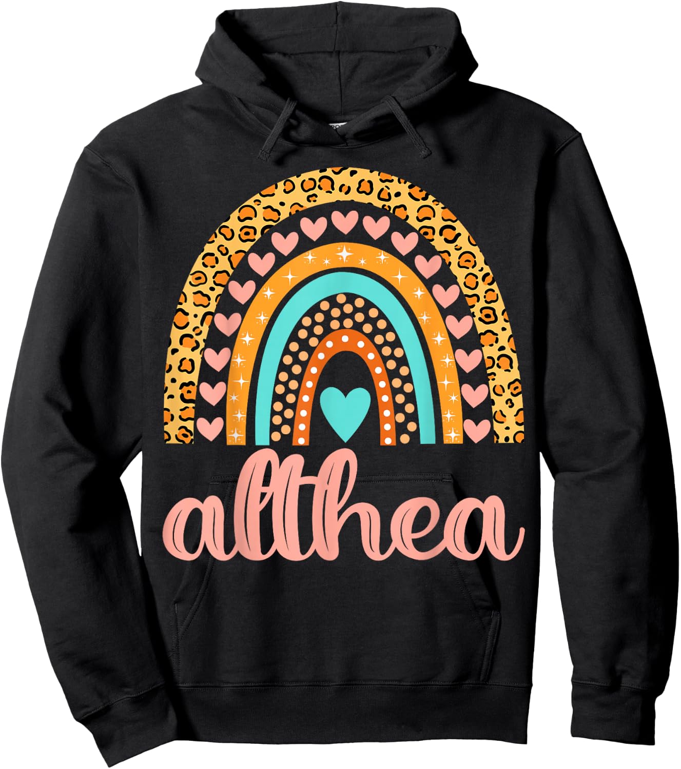 Althea Althea Name Birthday Shirt Gift Hoodie - Hoodie | Black