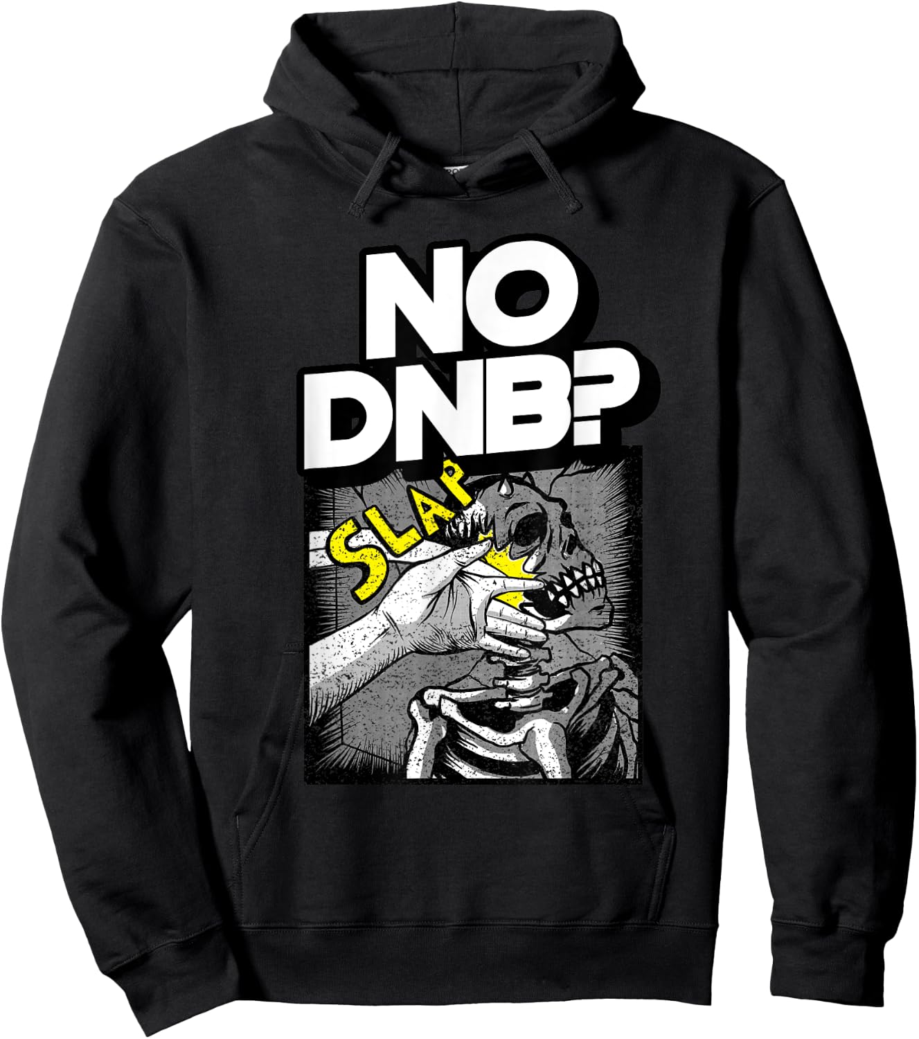 DnB No Drum N Bass Music Liquid Junglist EDM Drum And Bass Hoodie - Hoodie | Black