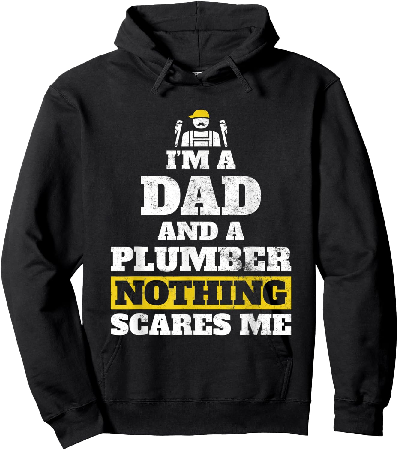 Funny Plumbing Shirt for Dad Plumbing Shirt Hoodie - Hoodie | Black