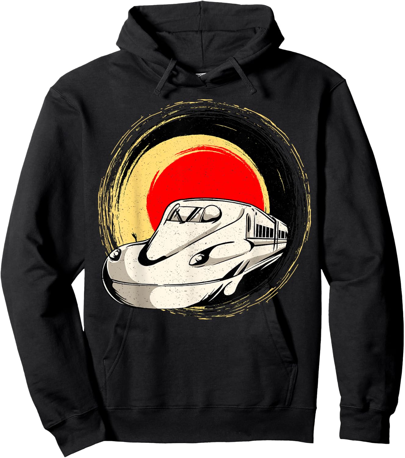 Shinkansen Japanese Bullet Train for Mad about Trains Hoodie - Hoodie | Black