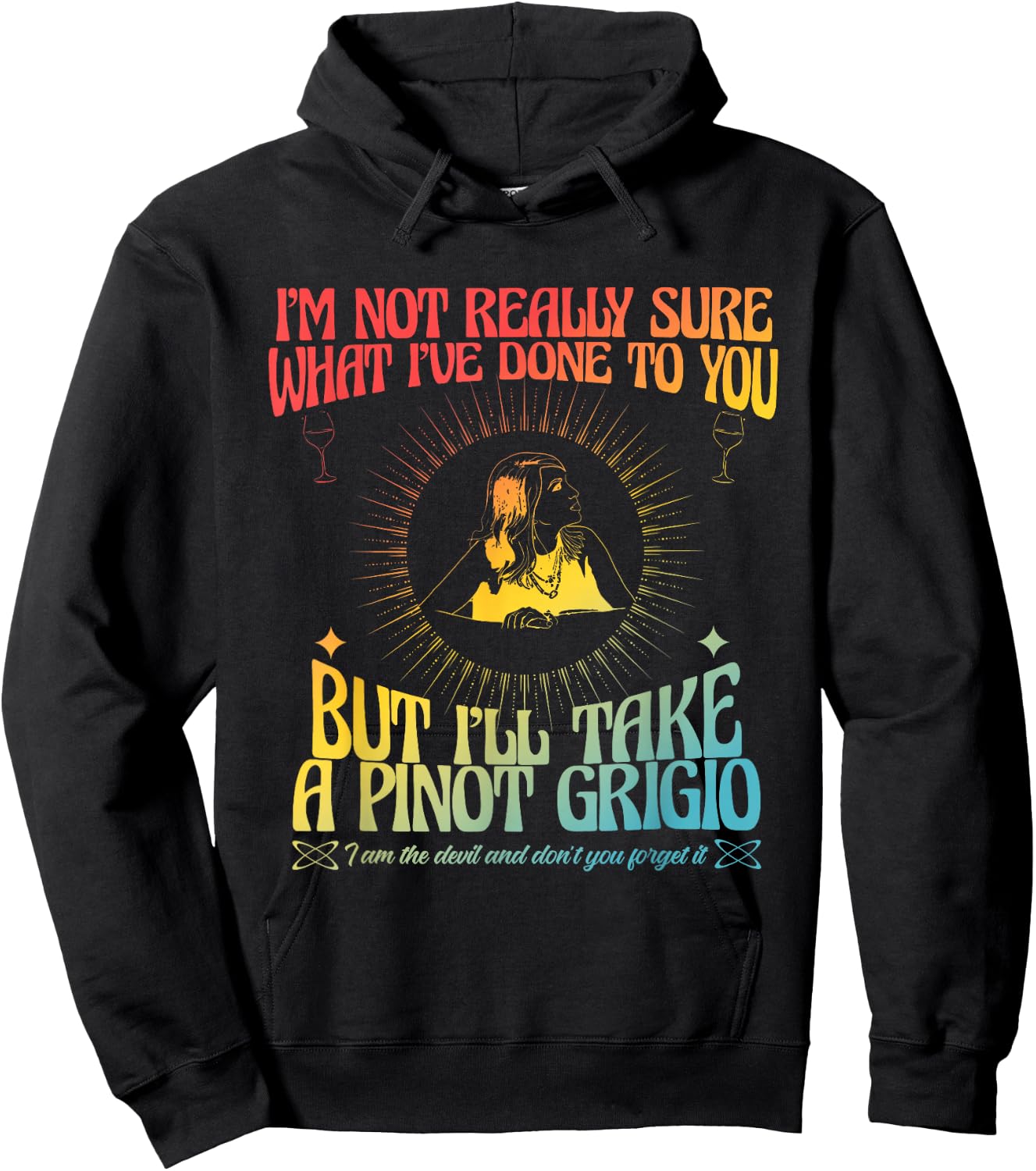 I'm Not Really Sure What I've Done to You Hoodie - Hoodie | Black