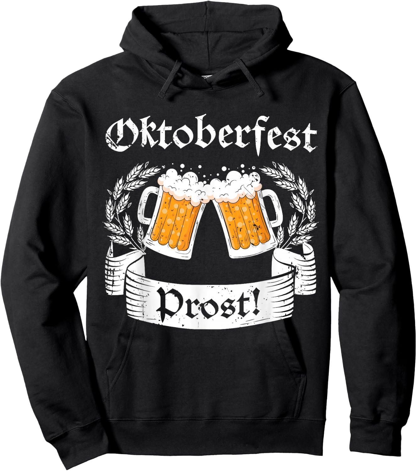 Oktoberfest Prost Shirt Men Women German Cheers Hoodie - Hoodie | Black