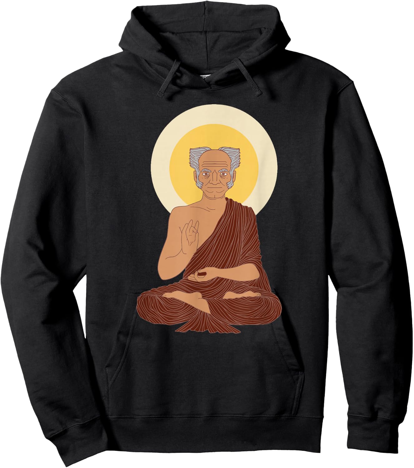 Arthur Schopenhauer Buddhism German Philosopher Hoodie - Hoodie | Black
